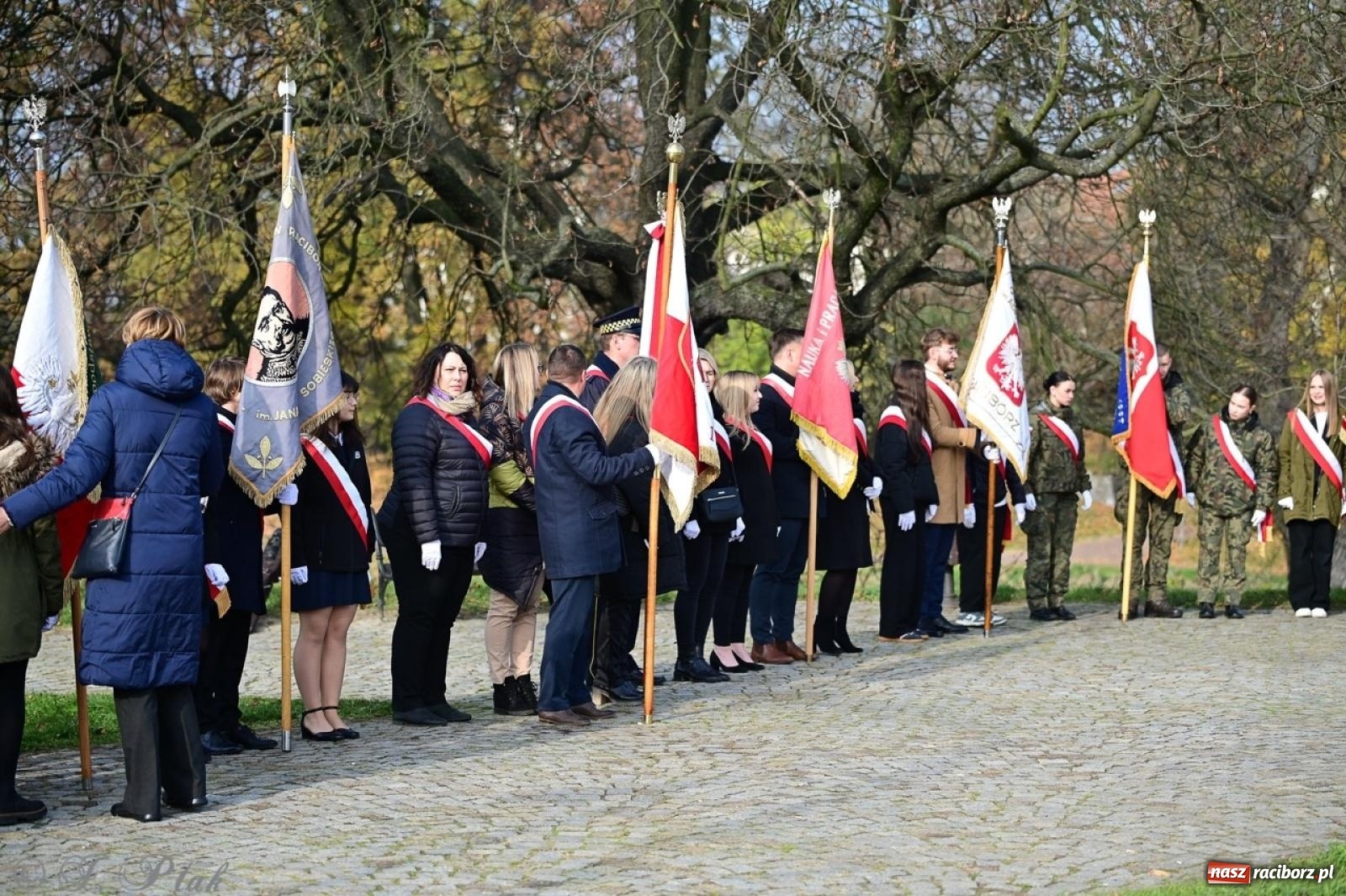 Zdjęcie w galerii na portalu naszraciborz.pl: Miejskie uroczystości z okazji Narodowego Święta Niepodległości [FOTO i WIDEO] wiadomości z regionu