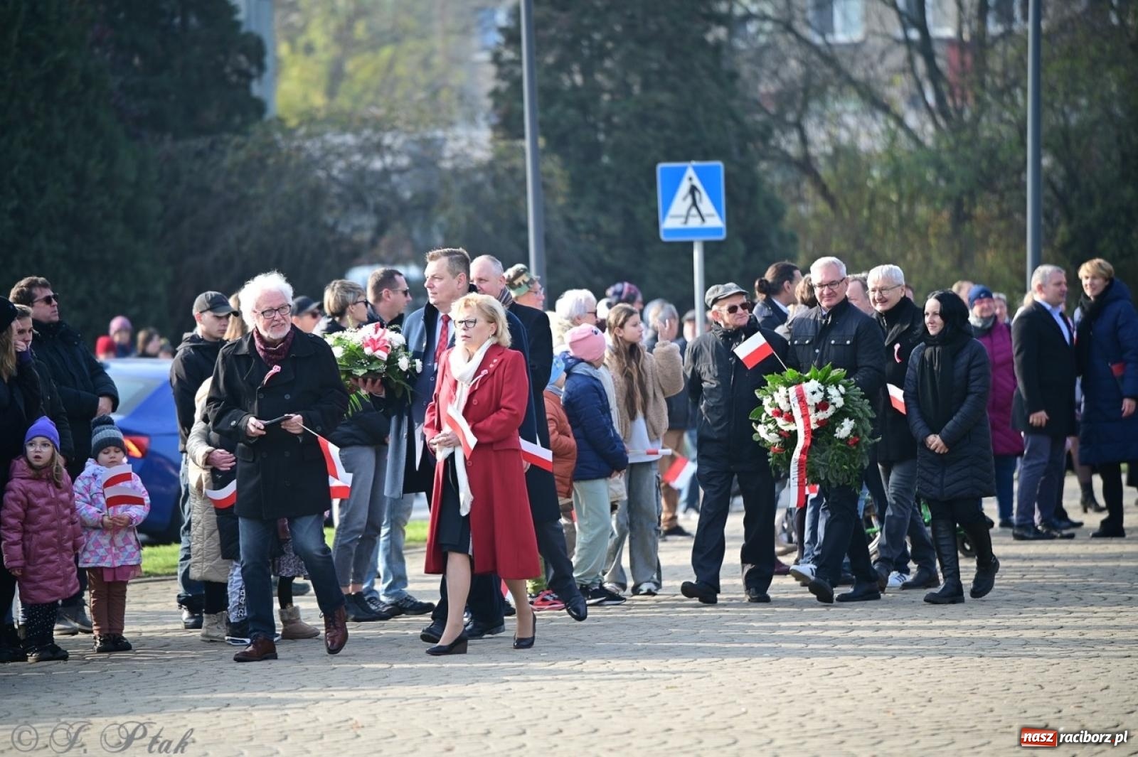 Zdjęcie w galerii na portalu naszraciborz.pl: Miejskie uroczystości z okazji Narodowego Święta Niepodległości [FOTO i WIDEO] wiadomości z regionu