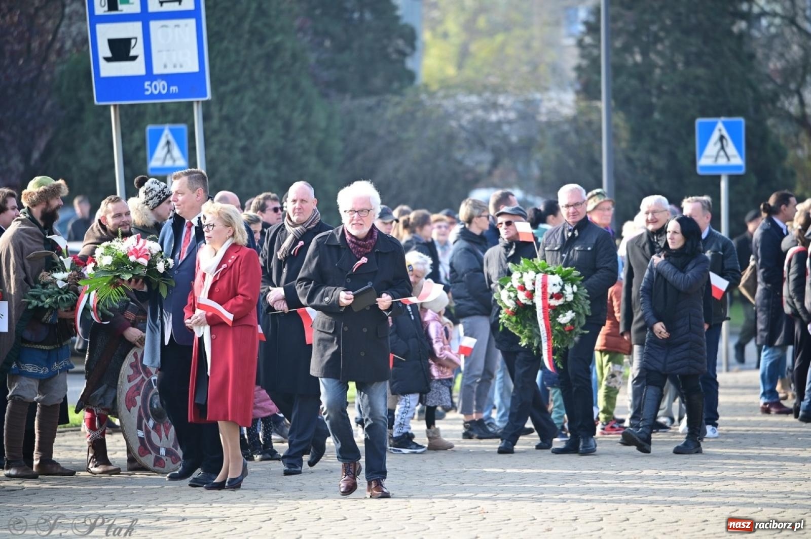 Zdjęcie w galerii na portalu naszraciborz.pl: Miejskie uroczystości z okazji Narodowego Święta Niepodległości [FOTO i WIDEO] wiadomości z regionu