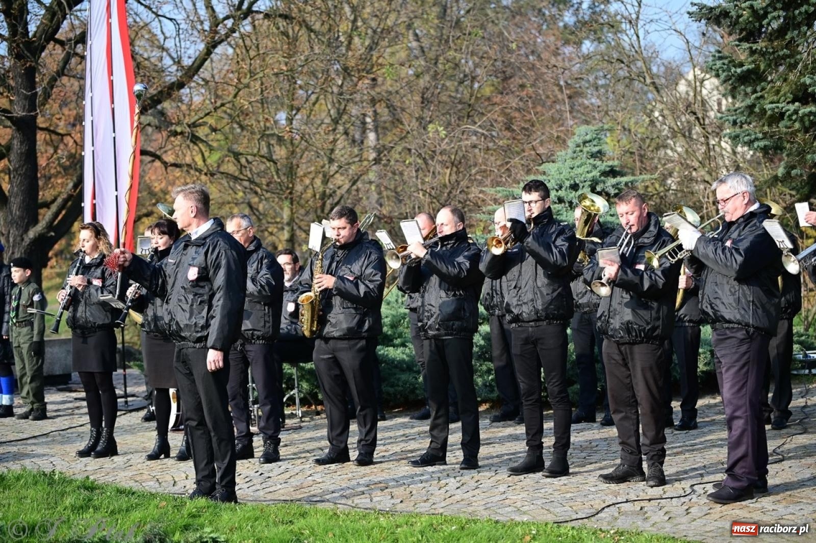 Zdjęcie w galerii na portalu naszraciborz.pl: Miejskie uroczystości z okazji Narodowego Święta Niepodległości [FOTO i WIDEO] wiadomości z regionu