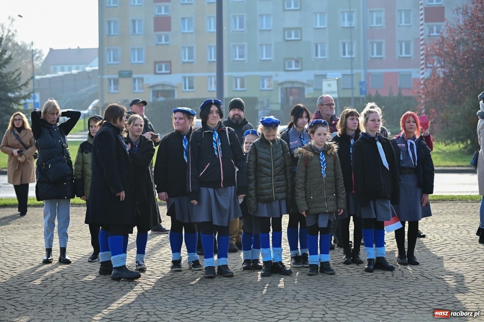 Zdjęcie w galerii na portalu naszraciborz.pl: Miejskie uroczystości z okazji Narodowego Święta Niepodległości [FOTO i WIDEO] wiadomości z regionu