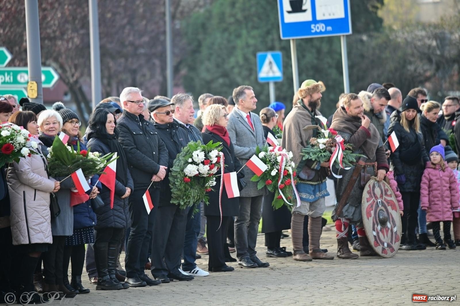 Zdjęcie w galerii na portalu naszraciborz.pl: Miejskie uroczystości z okazji Narodowego Święta Niepodległości [FOTO i WIDEO] wiadomości z regionu