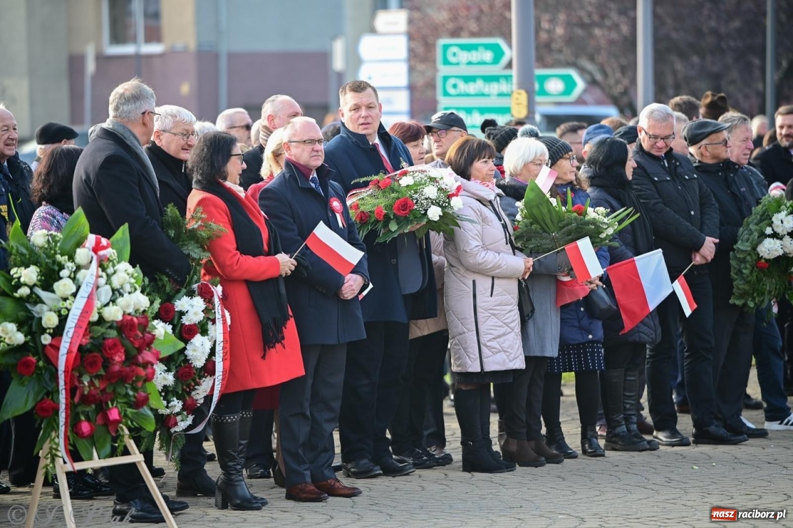 Zdjęcie w galerii na portalu naszraciborz.pl: Miejskie uroczystości z okazji Narodowego Święta Niepodległości [FOTO i WIDEO] wiadomości z regionu
