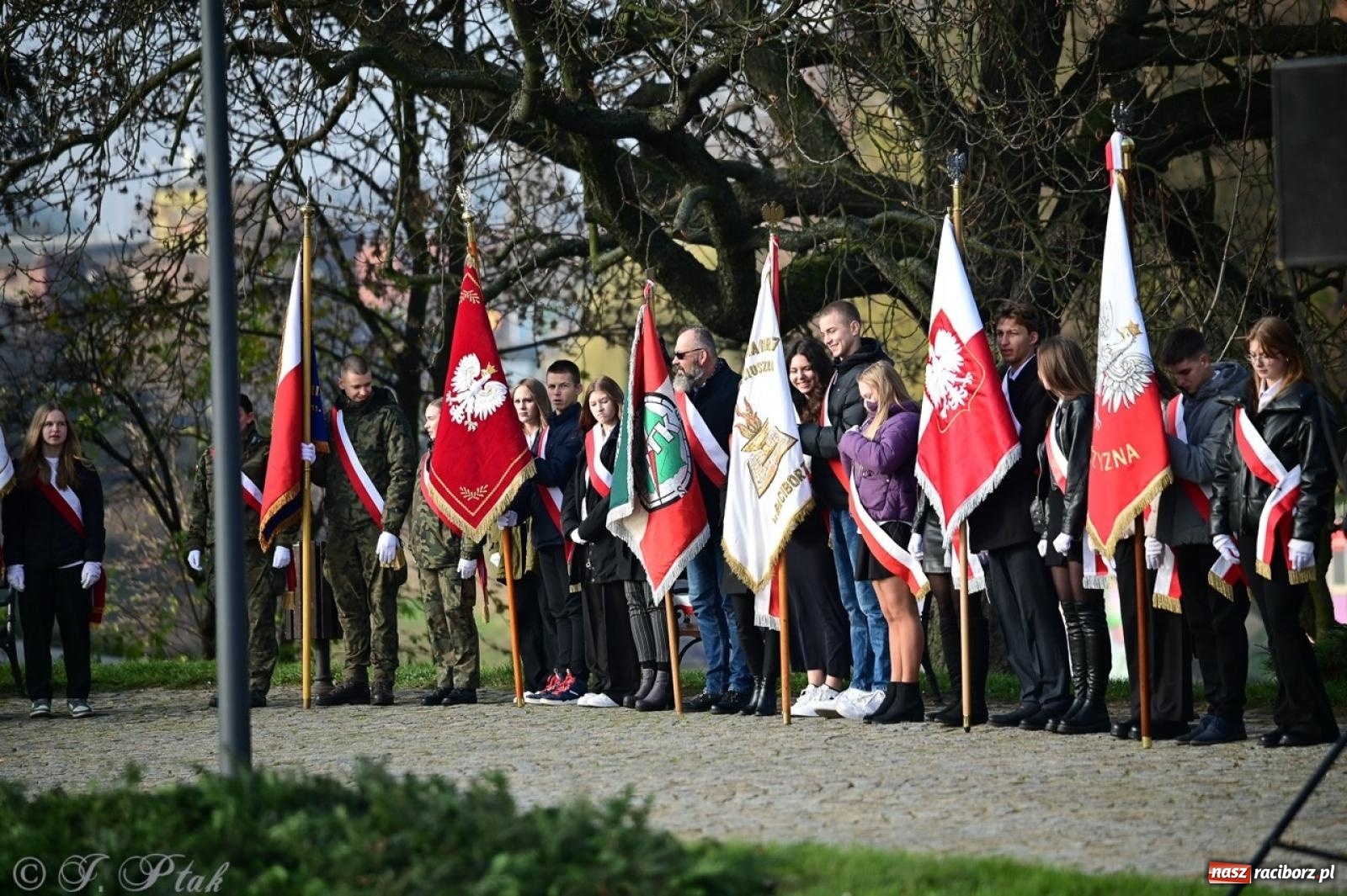 Zdjęcie w galerii na portalu naszraciborz.pl: Miejskie uroczystości z okazji Narodowego Święta Niepodległości [FOTO i WIDEO] wiadomości z regionu