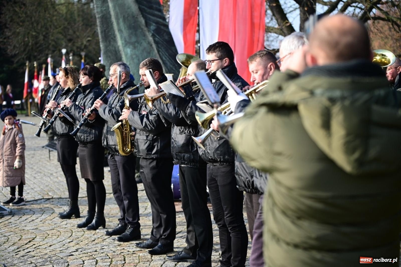 Zdjęcie w galerii na portalu naszraciborz.pl: Miejskie uroczystości z okazji Narodowego Święta Niepodległości [FOTO i WIDEO] wiadomości z regionu