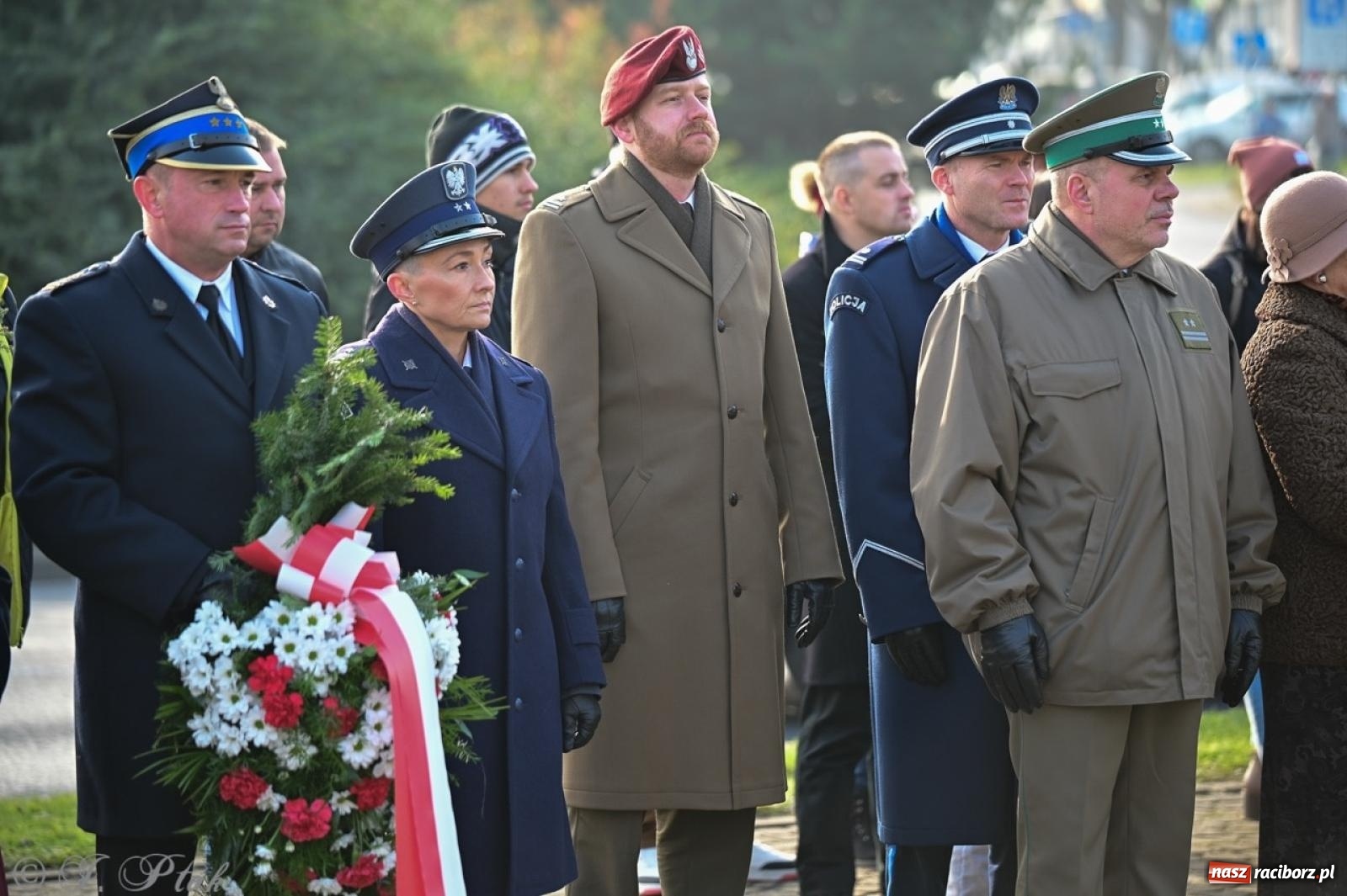 Zdjęcie w galerii na portalu naszraciborz.pl: Miejskie uroczystości z okazji Narodowego Święta Niepodległości [FOTO i WIDEO] wiadomości z regionu