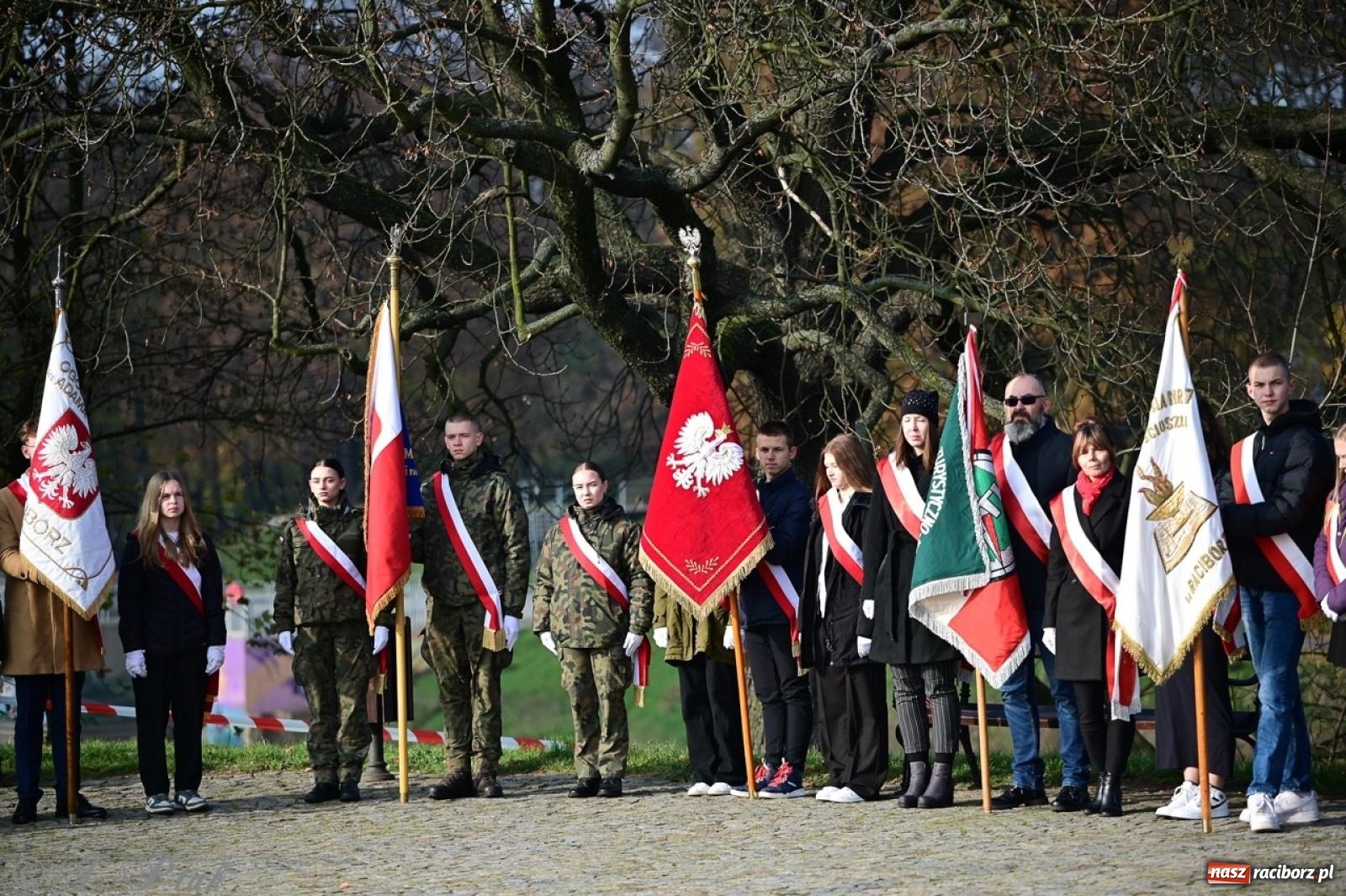 Zdjęcie w galerii na portalu naszraciborz.pl: Miejskie uroczystości z okazji Narodowego Święta Niepodległości [FOTO i WIDEO] wiadomości z regionu