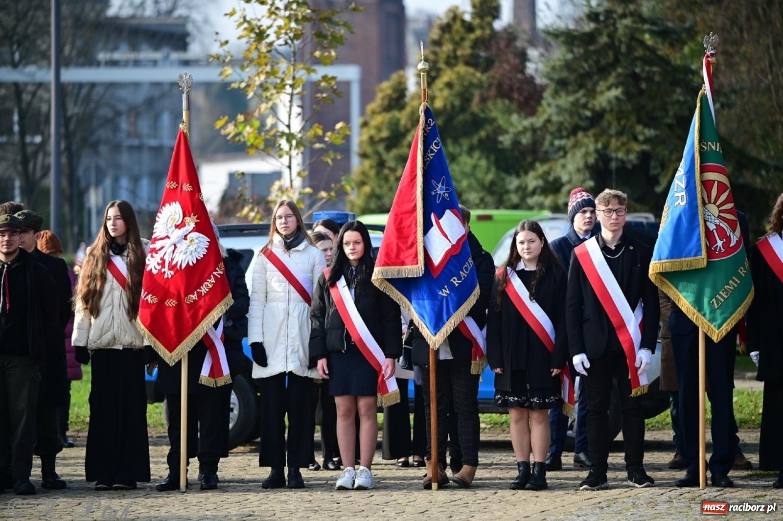 Zdjęcie w galerii na portalu naszraciborz.pl: Miejskie uroczystości z okazji Narodowego Święta Niepodległości [FOTO i WIDEO] wiadomości z regionu