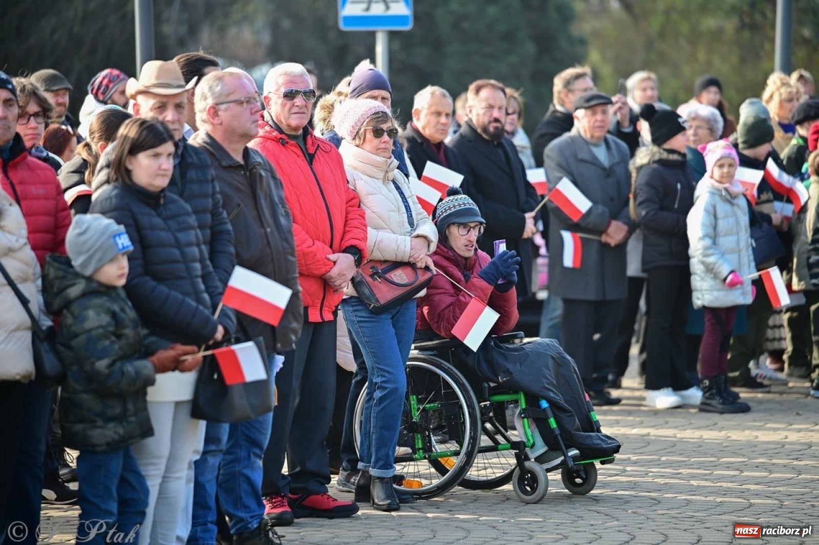 Zdjęcie w galerii na portalu naszraciborz.pl: Miejskie uroczystości z okazji Narodowego Święta Niepodległości [FOTO i WIDEO] wiadomości z regionu