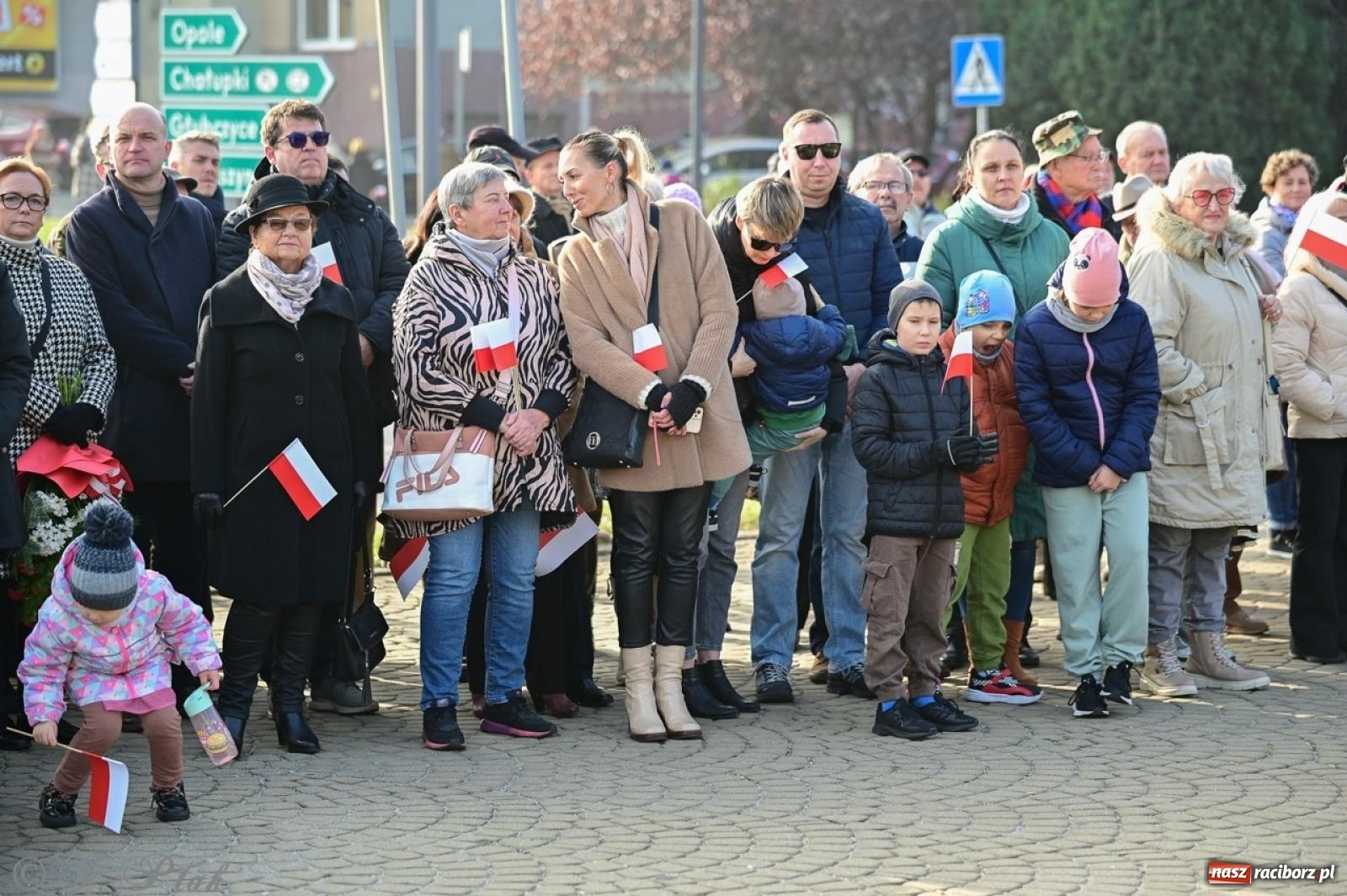 Zdjęcie w galerii na portalu naszraciborz.pl: Miejskie uroczystości z okazji Narodowego Święta Niepodległości [FOTO i WIDEO] wiadomości z regionu