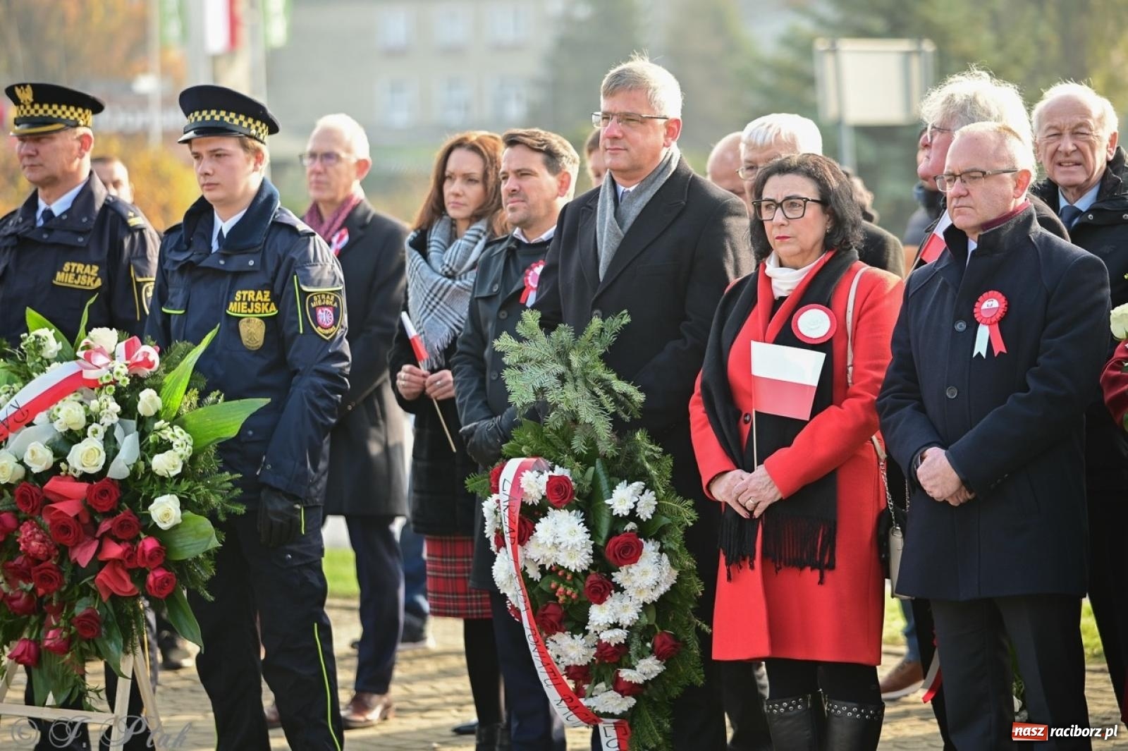 Zdjęcie w galerii na portalu naszraciborz.pl: Miejskie uroczystości z okazji Narodowego Święta Niepodległości [FOTO i WIDEO] wiadomości z regionu