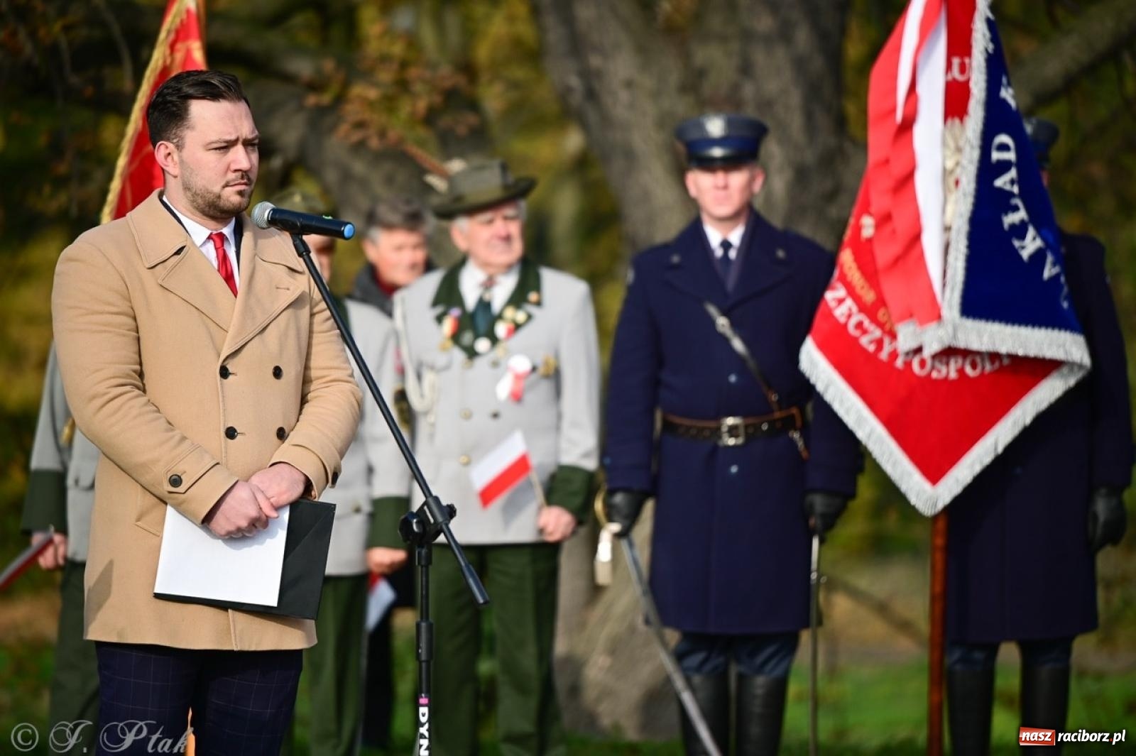 Zdjęcie w galerii na portalu naszraciborz.pl: Miejskie uroczystości z okazji Narodowego Święta Niepodległości [FOTO i WIDEO] wiadomości z regionu