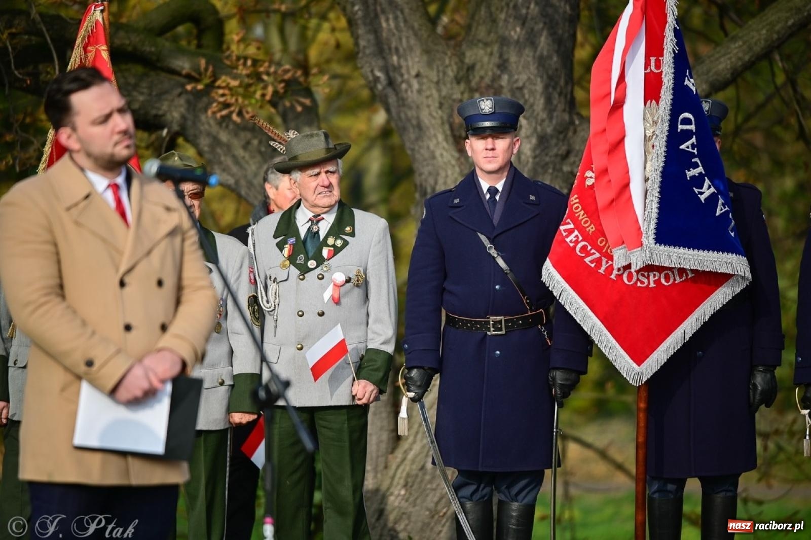 Zdjęcie w galerii na portalu naszraciborz.pl: Miejskie uroczystości z okazji Narodowego Święta Niepodległości [FOTO i WIDEO] wiadomości z regionu