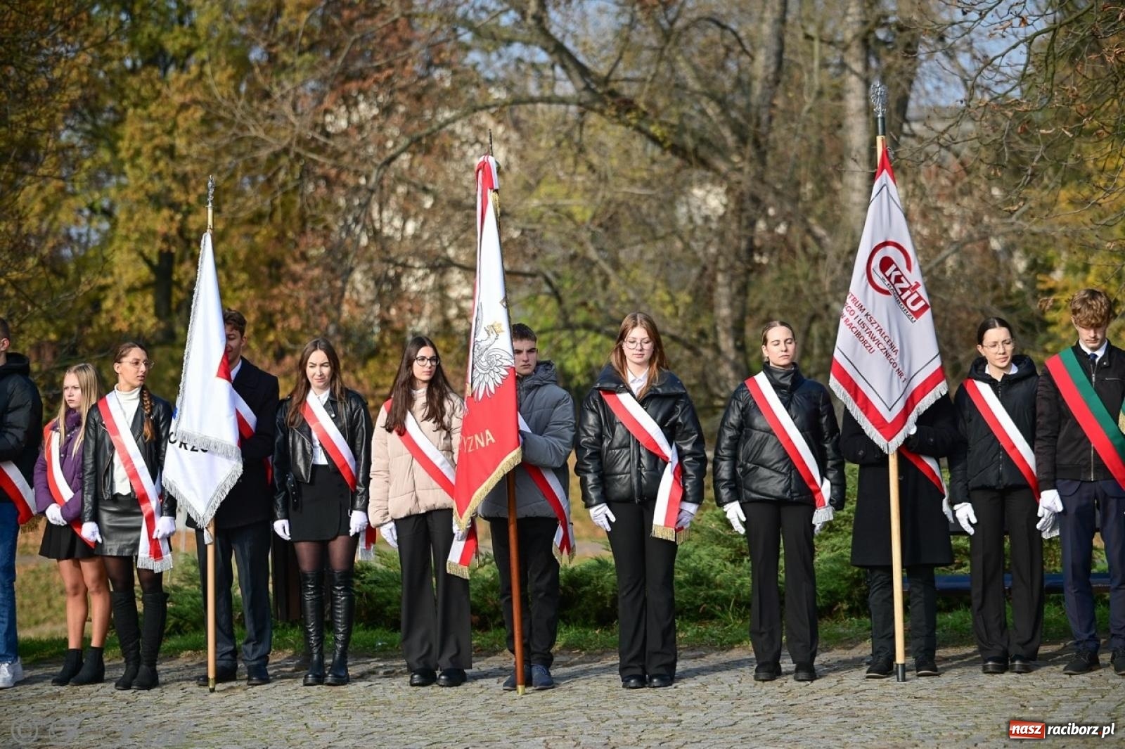 Zdjęcie w galerii na portalu naszraciborz.pl: Miejskie uroczystości z okazji Narodowego Święta Niepodległości [FOTO i WIDEO] wiadomości z regionu
