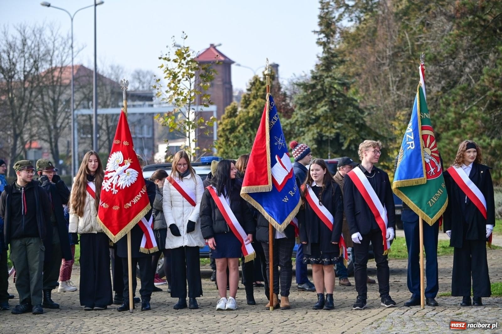 Zdjęcie w galerii na portalu naszraciborz.pl: Miejskie uroczystości z okazji Narodowego Święta Niepodległości [FOTO i WIDEO] wiadomości z regionu