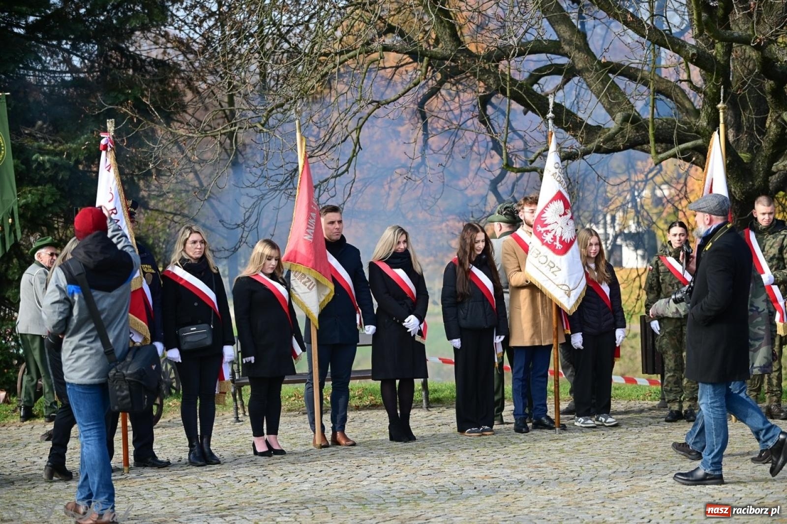 Zdjęcie w galerii na portalu naszraciborz.pl: Miejskie uroczystości z okazji Narodowego Święta Niepodległości [FOTO i WIDEO] wiadomości z regionu