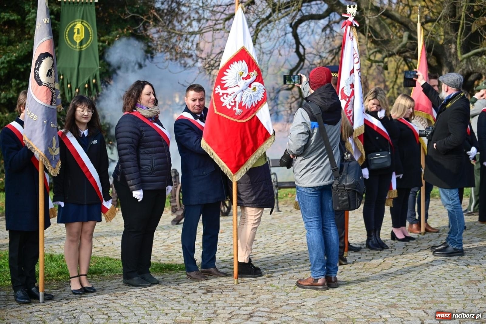 Zdjęcie w galerii na portalu naszraciborz.pl: Miejskie uroczystości z okazji Narodowego Święta Niepodległości [FOTO i WIDEO] wiadomości z regionu