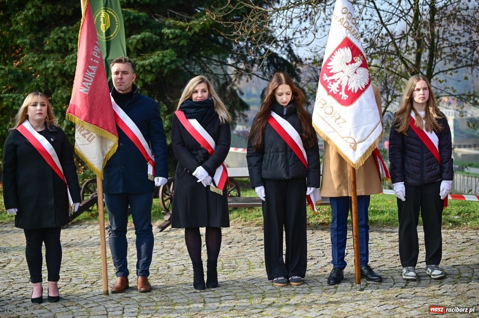 Zdjęcie w galerii na portalu naszraciborz.pl: Miejskie uroczystości z okazji Narodowego Święta Niepodległości [FOTO i WIDEO] wiadomości z regionu