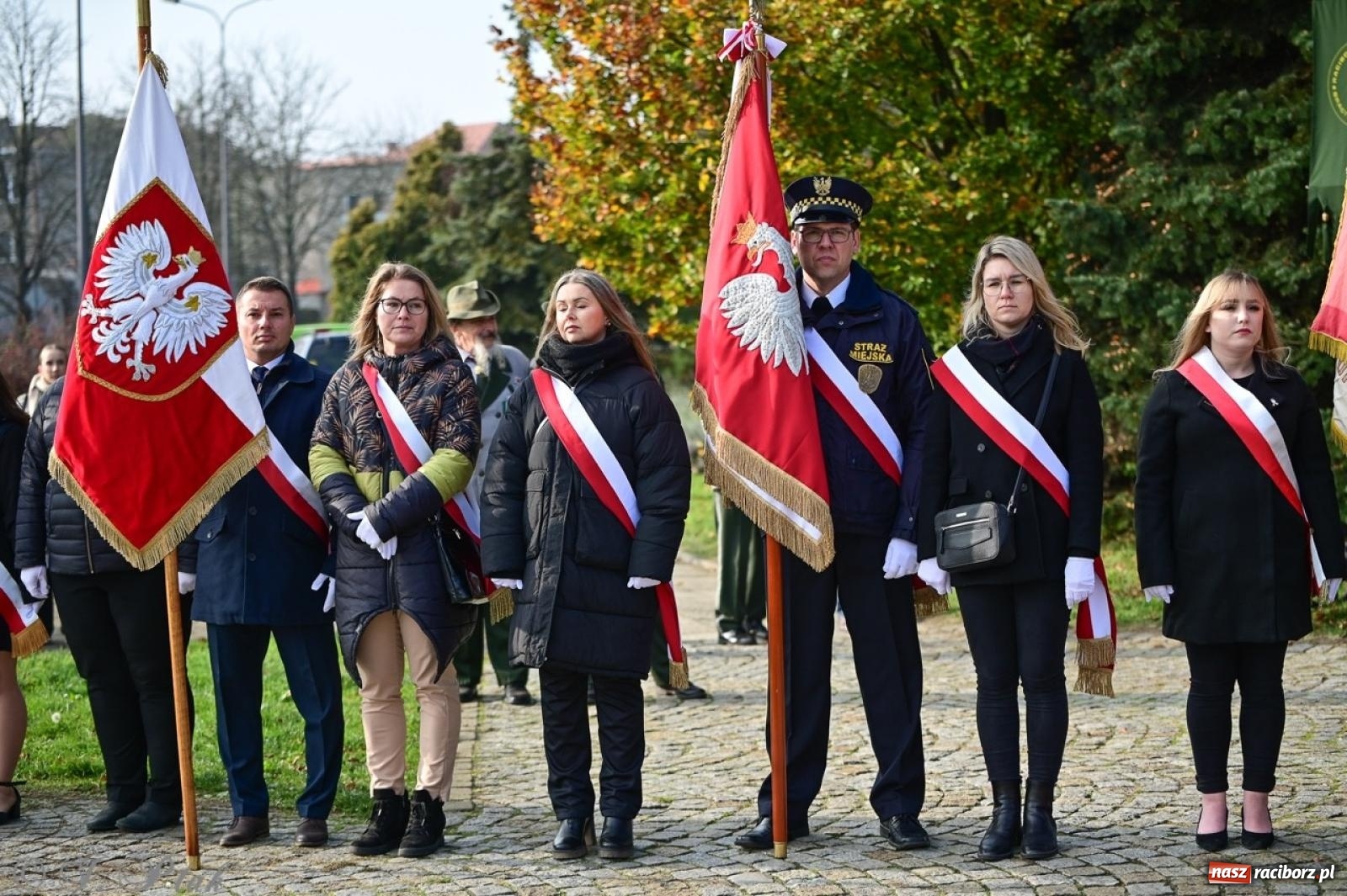 Zdjęcie w galerii na portalu naszraciborz.pl: Miejskie uroczystości z okazji Narodowego Święta Niepodległości [FOTO i WIDEO] wiadomości z regionu
