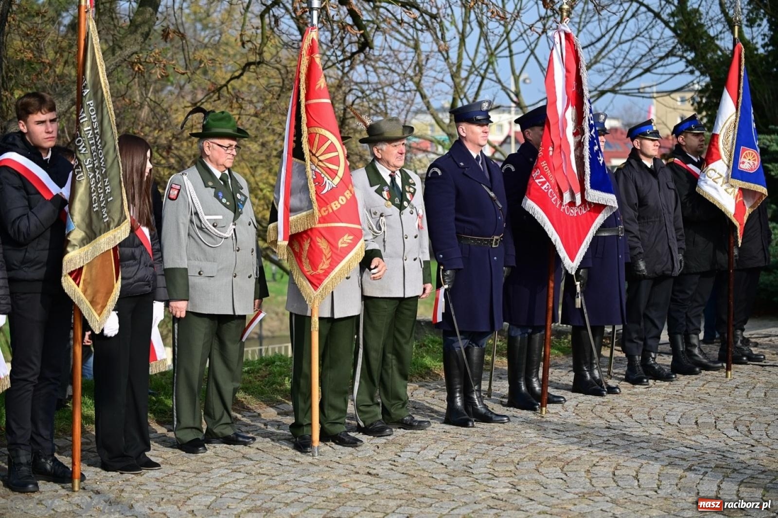 Zdjęcie w galerii na portalu naszraciborz.pl: Miejskie uroczystości z okazji Narodowego Święta Niepodległości [FOTO i WIDEO] wiadomości z regionu