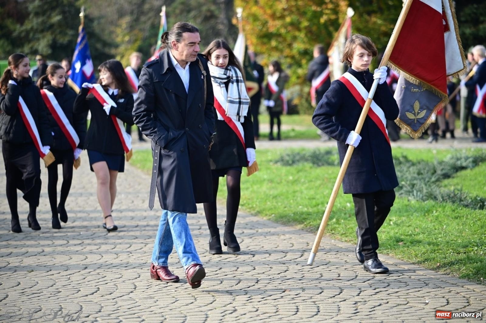 Zdjęcie w galerii na portalu naszraciborz.pl: Miejskie uroczystości z okazji Narodowego Święta Niepodległości [FOTO i WIDEO] wiadomości z regionu