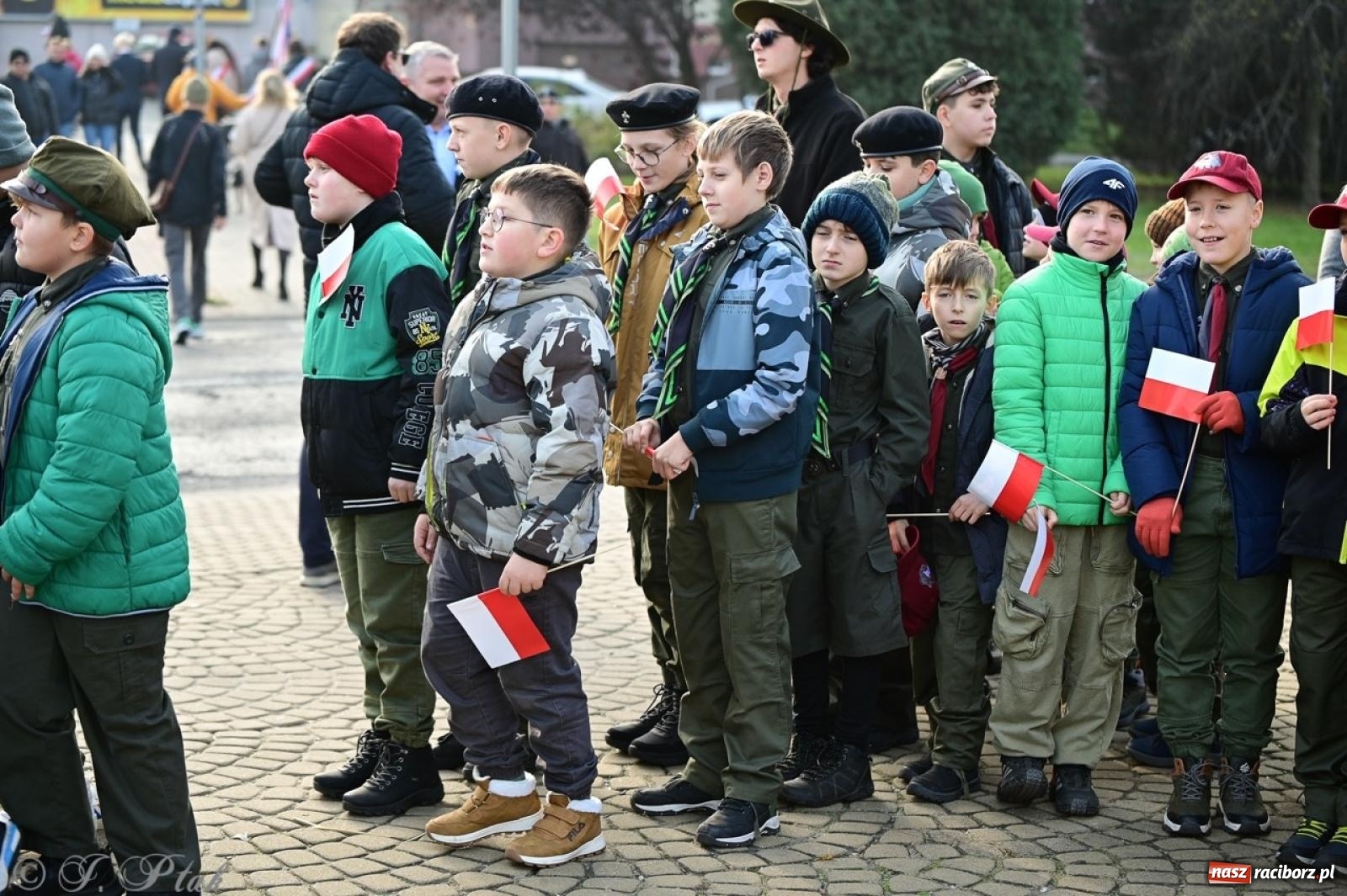 Zdjęcie w galerii na portalu naszraciborz.pl: Miejskie uroczystości z okazji Narodowego Święta Niepodległości [FOTO i WIDEO] wiadomości z regionu