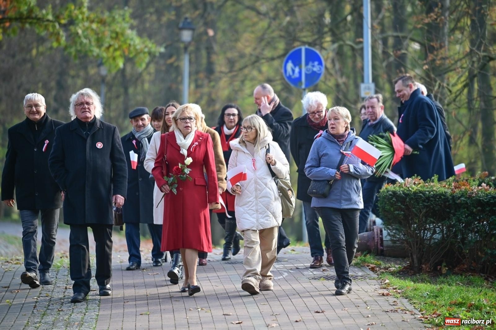 Zdjęcie w galerii na portalu naszraciborz.pl: Miejskie uroczystości z okazji Narodowego Święta Niepodległości [FOTO i WIDEO] wiadomości z regionu