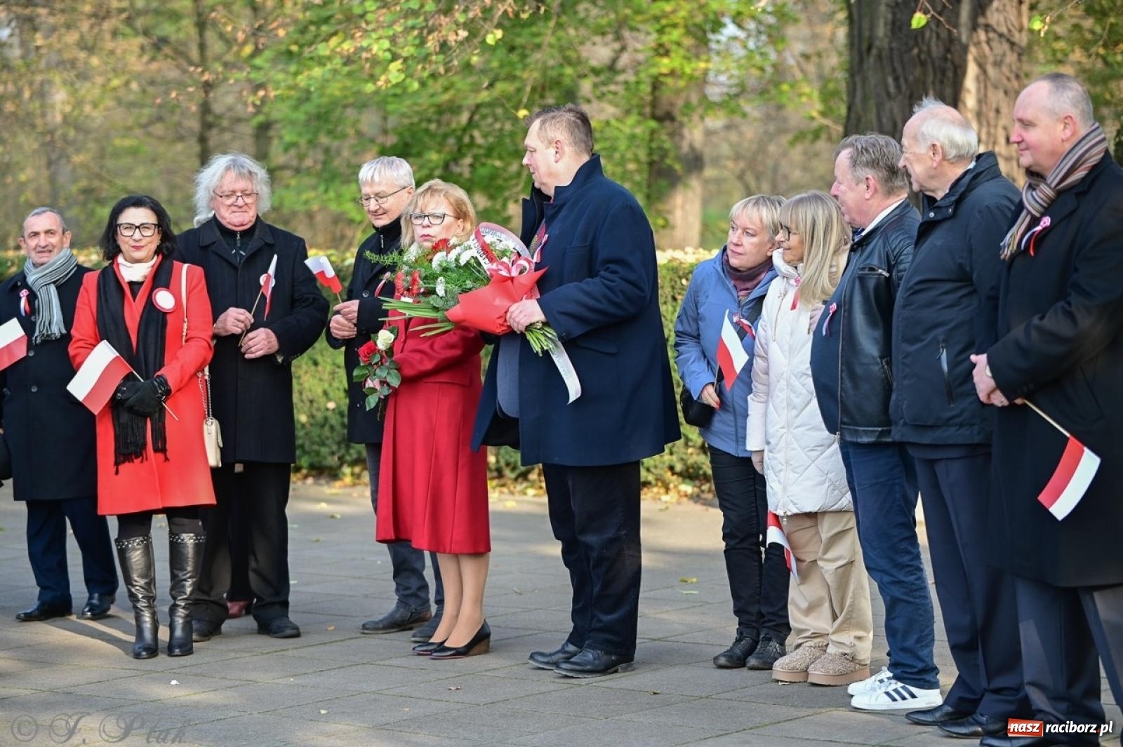 Zdjęcie w galerii na portalu naszraciborz.pl: Miejskie uroczystości z okazji Narodowego Święta Niepodległości [FOTO i WIDEO] wiadomości z regionu