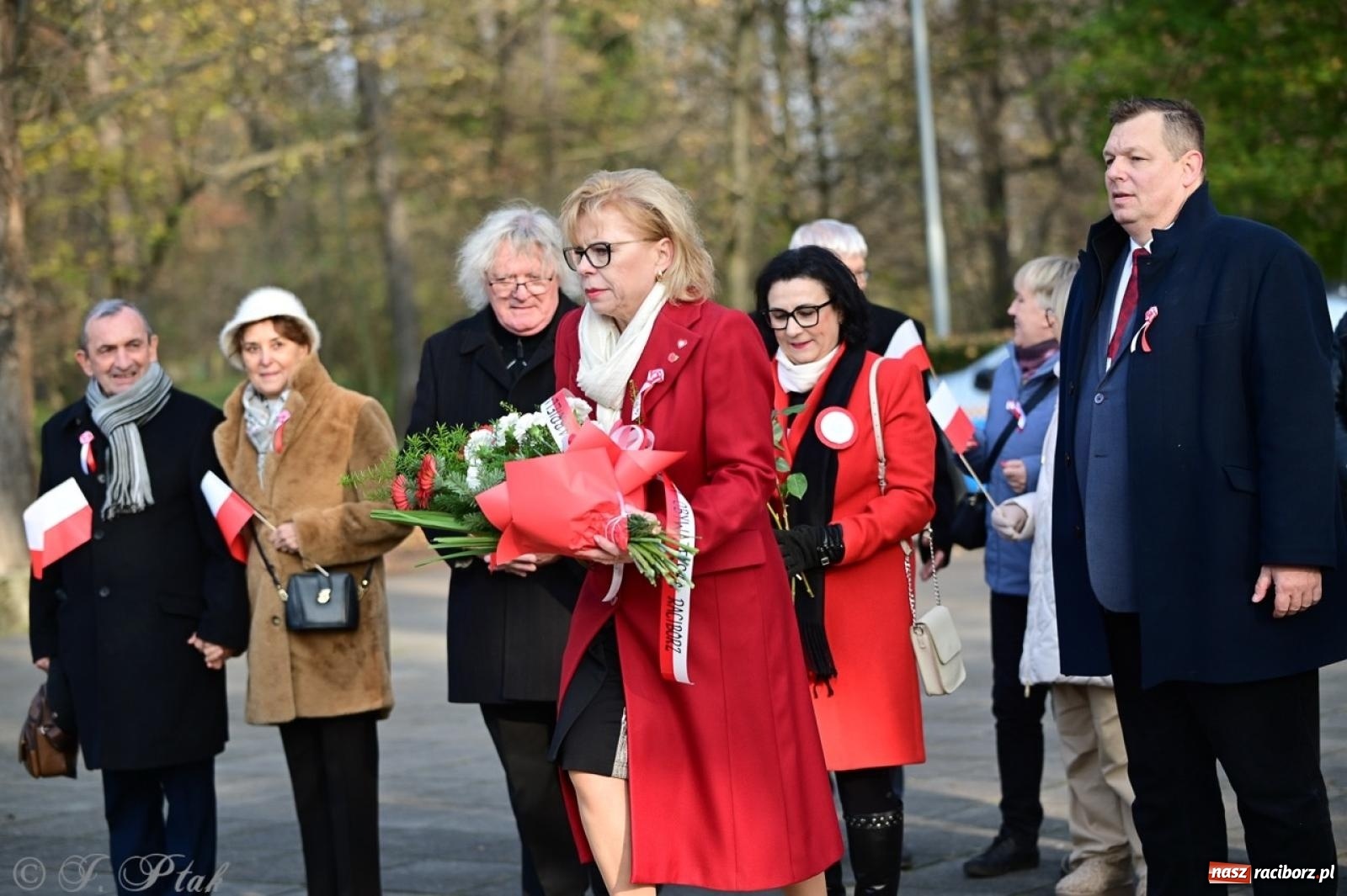 Zdjęcie w galerii na portalu naszraciborz.pl: Miejskie uroczystości z okazji Narodowego Święta Niepodległości [FOTO i WIDEO] wiadomości z regionu