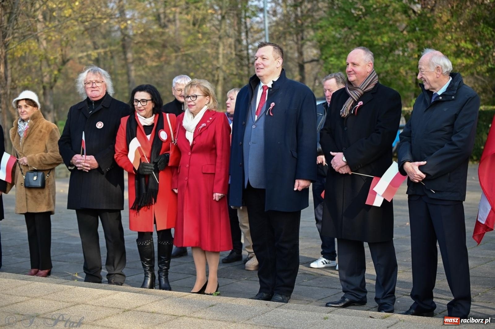 Zdjęcie w galerii na portalu naszraciborz.pl: Miejskie uroczystości z okazji Narodowego Święta Niepodległości [FOTO i WIDEO] wiadomości z regionu