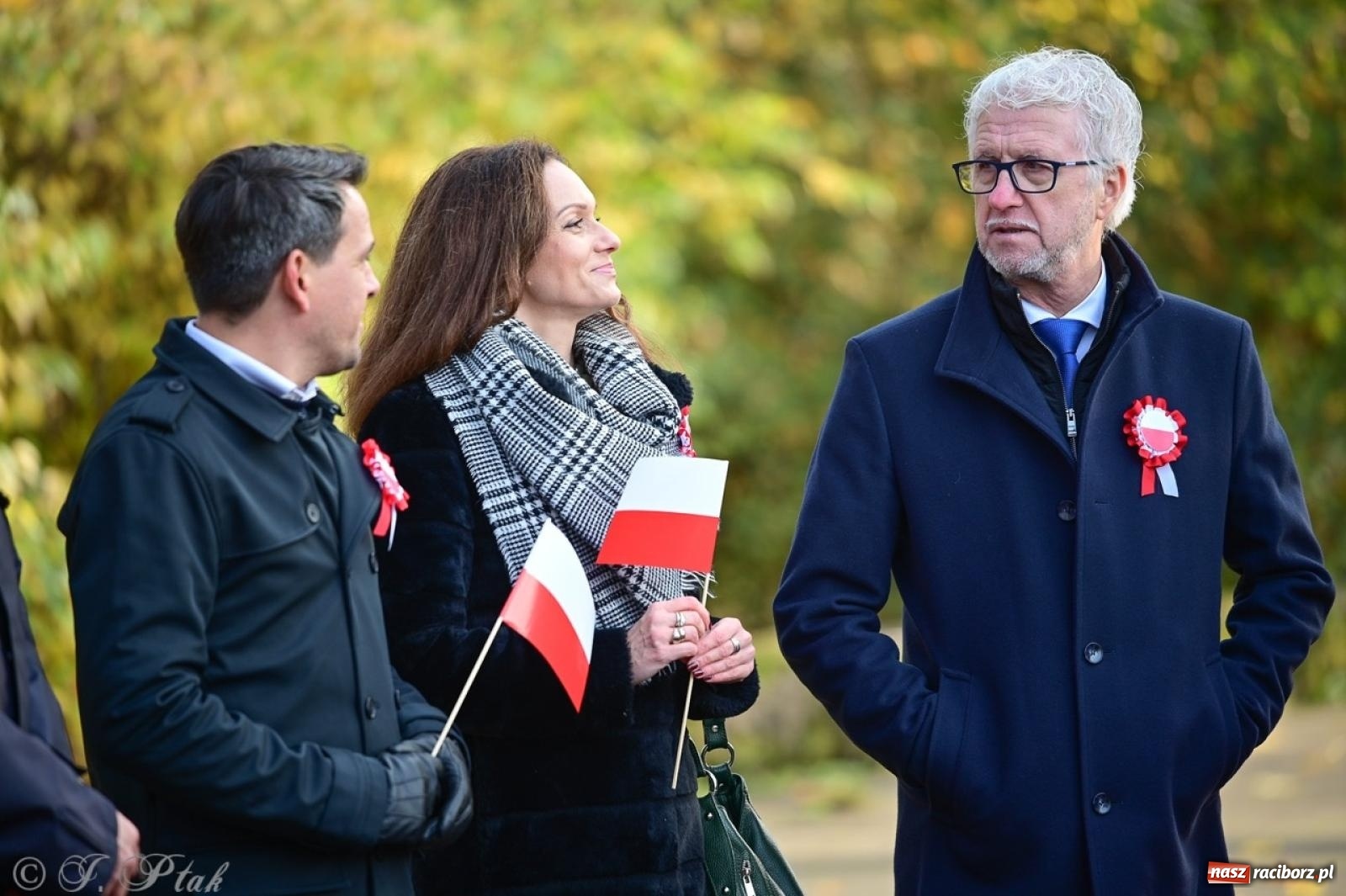 Zdjęcie w galerii na portalu naszraciborz.pl: Miejskie uroczystości z okazji Narodowego Święta Niepodległości [FOTO i WIDEO] wiadomości z regionu