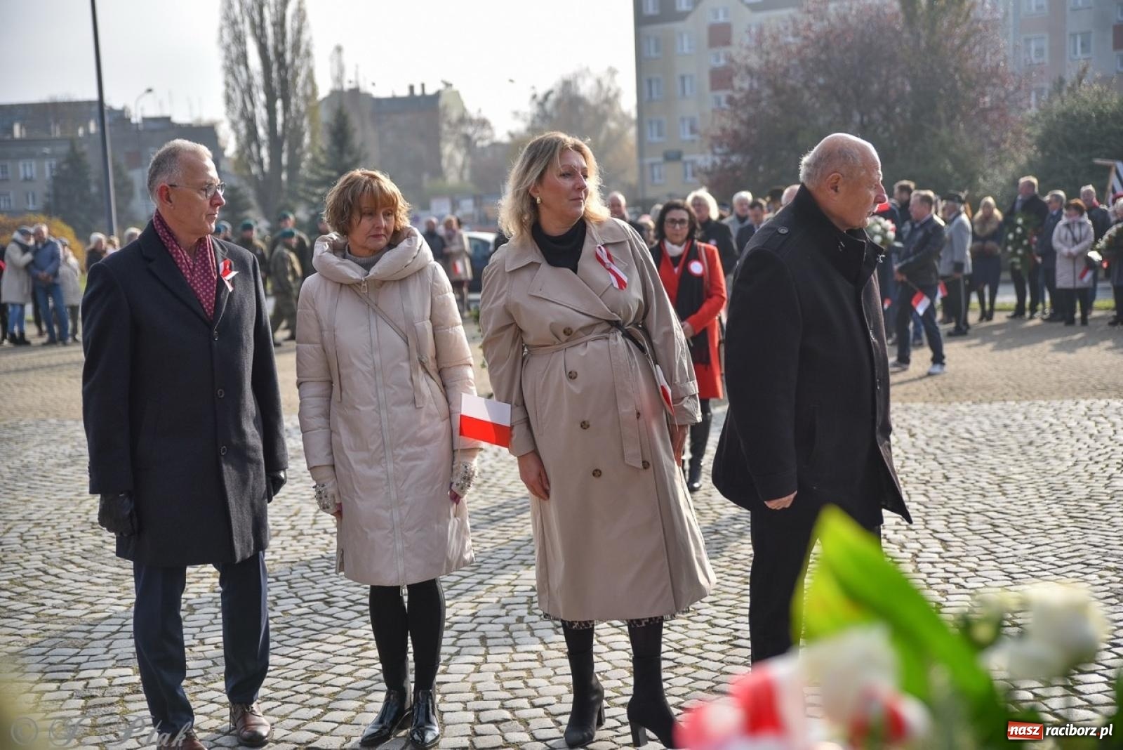 Zdjęcie w galerii na portalu naszraciborz.pl: Miejskie uroczystości z okazji Narodowego Święta Niepodległości [FOTO i WIDEO] wiadomości z regionu
