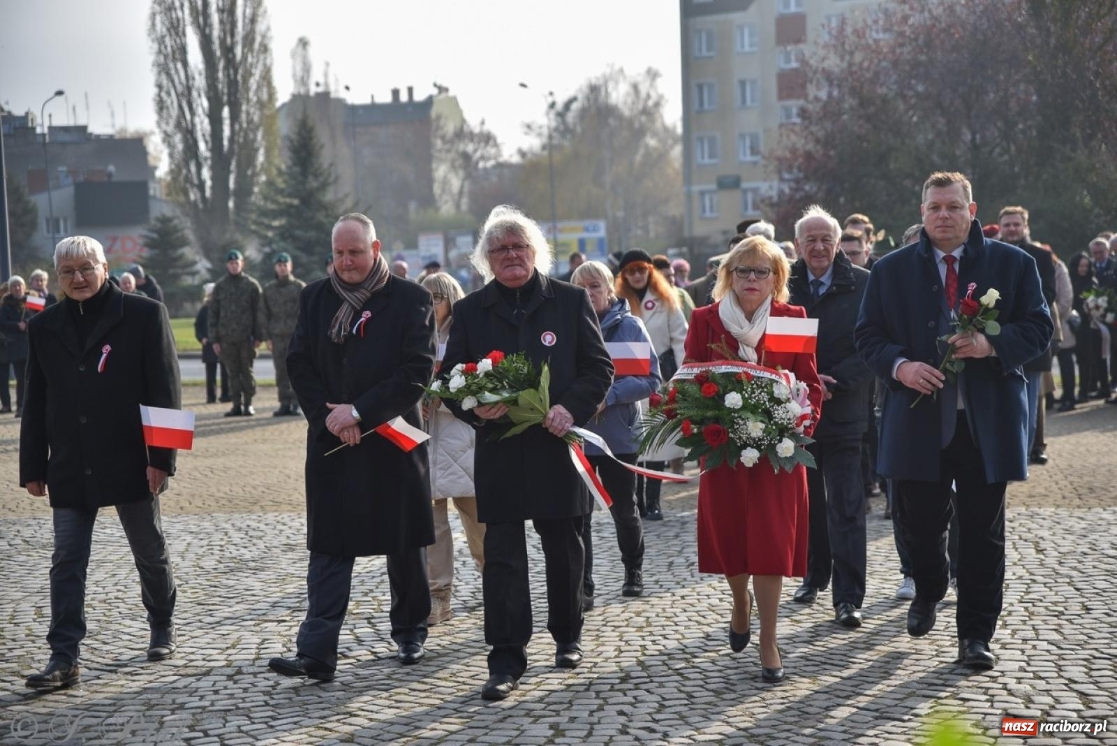 Zdjęcie w galerii na portalu naszraciborz.pl: Miejskie uroczystości z okazji Narodowego Święta Niepodległości [FOTO i WIDEO] wiadomości z regionu