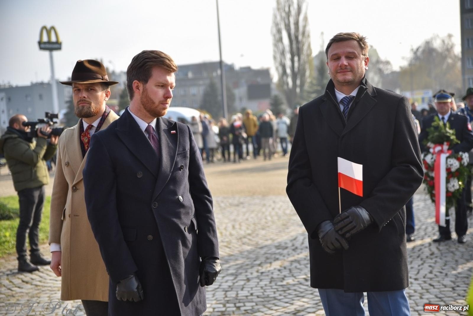 Zdjęcie w galerii na portalu naszraciborz.pl: Miejskie uroczystości z okazji Narodowego Święta Niepodległości [FOTO i WIDEO] wiadomości z regionu