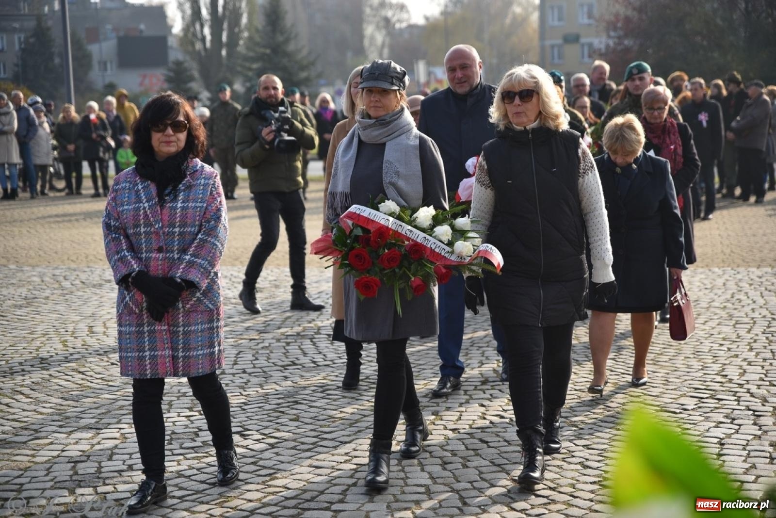 Zdjęcie w galerii na portalu naszraciborz.pl: Miejskie uroczystości z okazji Narodowego Święta Niepodległości [FOTO i WIDEO] wiadomości z regionu