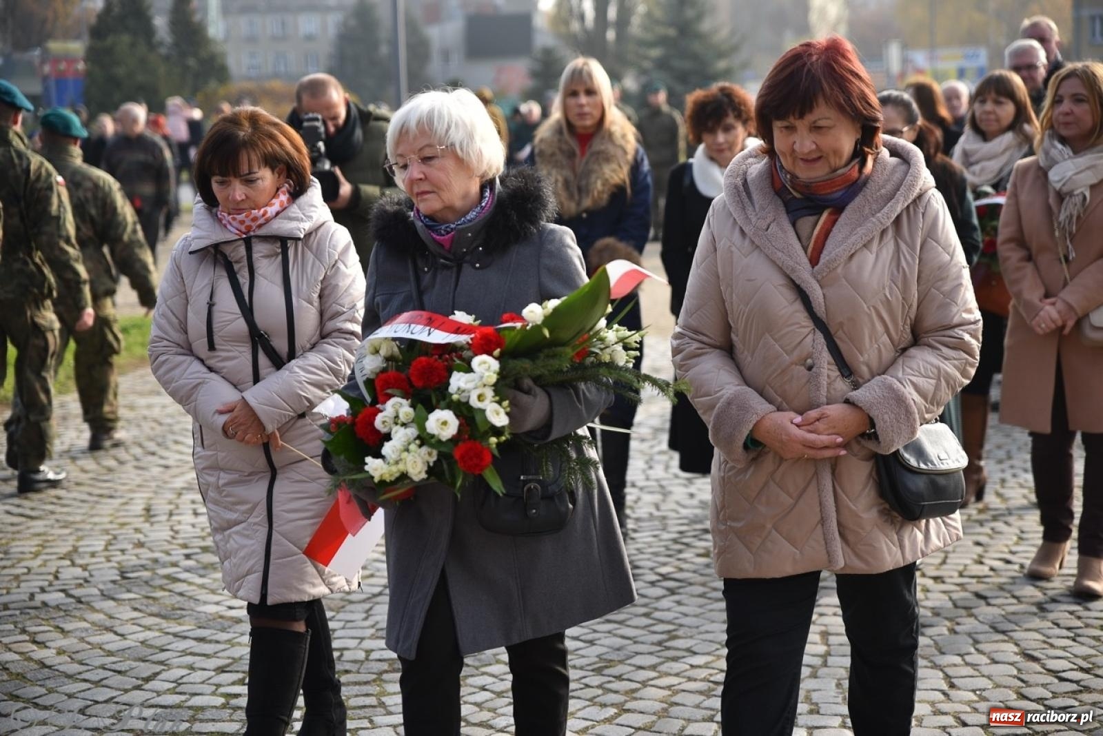 Zdjęcie w galerii na portalu naszraciborz.pl: Miejskie uroczystości z okazji Narodowego Święta Niepodległości [FOTO i WIDEO] wiadomości z regionu