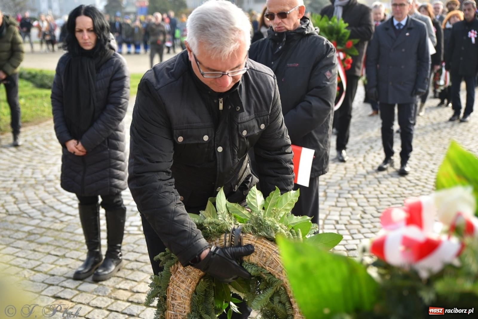 Zdjęcie w galerii na portalu naszraciborz.pl: Miejskie uroczystości z okazji Narodowego Święta Niepodległości [FOTO i WIDEO] wiadomości z regionu