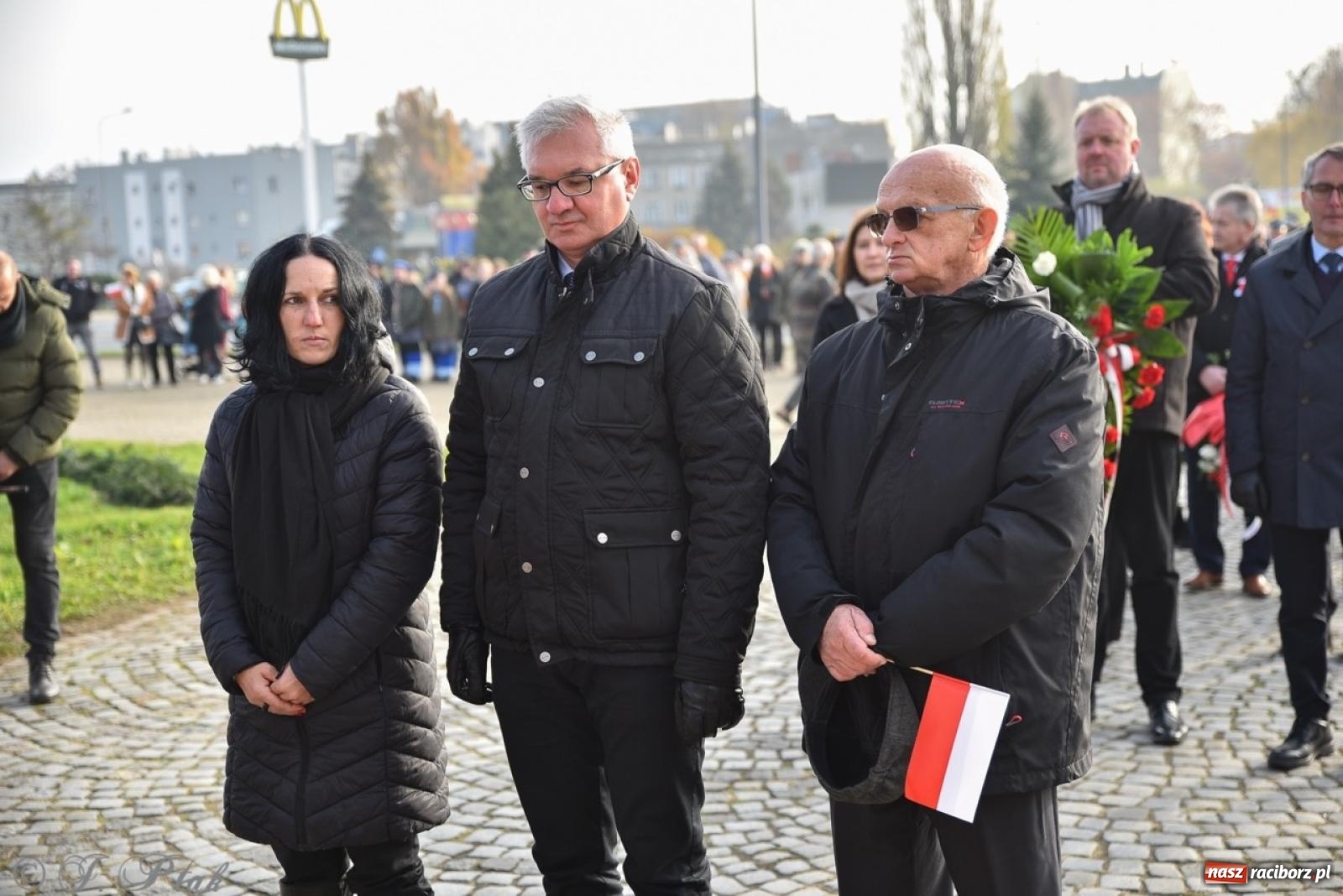 Zdjęcie w galerii na portalu naszraciborz.pl: Miejskie uroczystości z okazji Narodowego Święta Niepodległości [FOTO i WIDEO] wiadomości z regionu