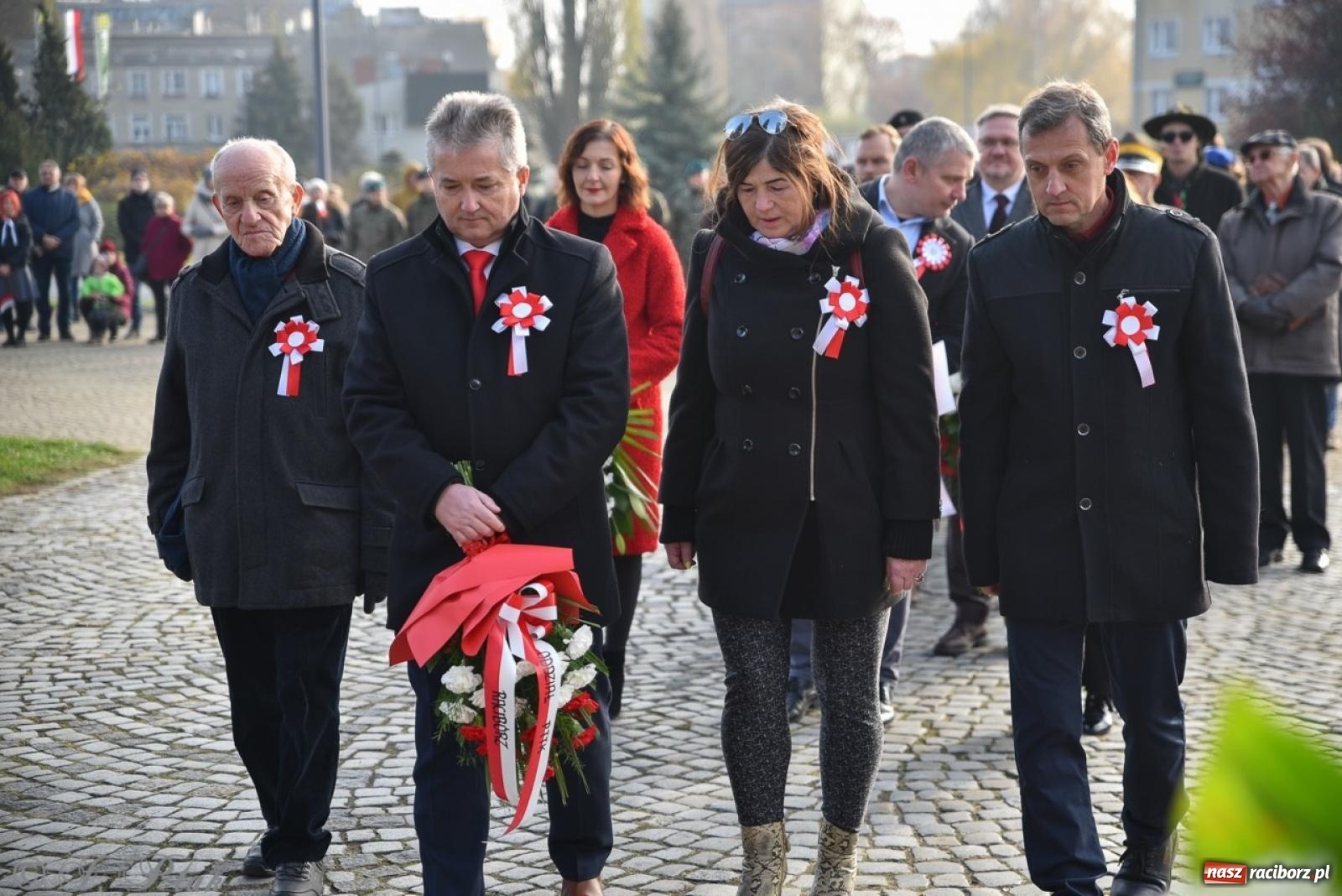 Zdjęcie w galerii na portalu naszraciborz.pl: Miejskie uroczystości z okazji Narodowego Święta Niepodległości [FOTO i WIDEO] wiadomości z regionu