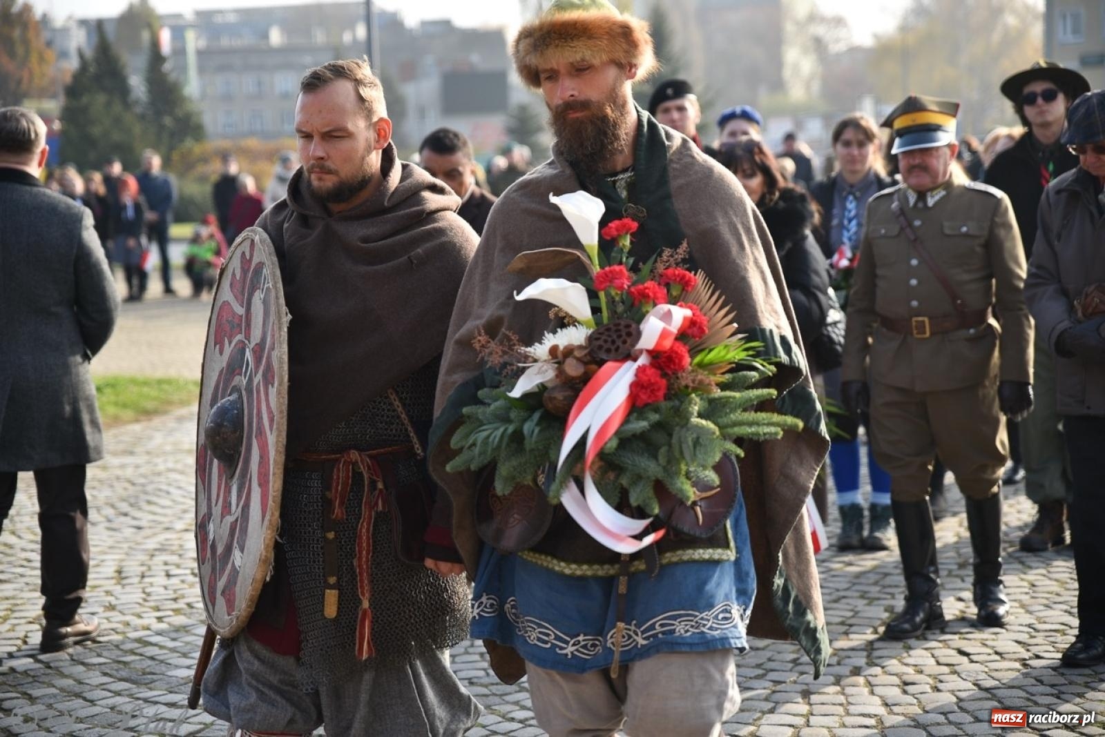 Zdjęcie w galerii na portalu naszraciborz.pl: Miejskie uroczystości z okazji Narodowego Święta Niepodległości [FOTO i WIDEO] wiadomości z regionu