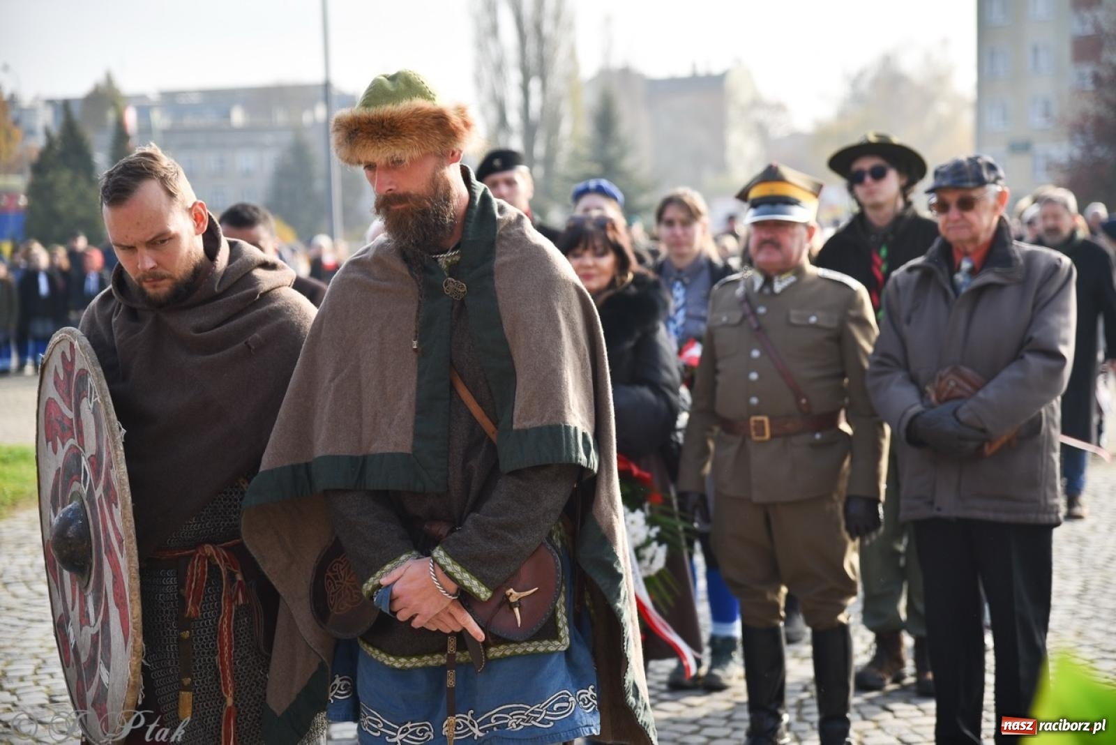Zdjęcie w galerii na portalu naszraciborz.pl: Miejskie uroczystości z okazji Narodowego Święta Niepodległości [FOTO i WIDEO] wiadomości z regionu