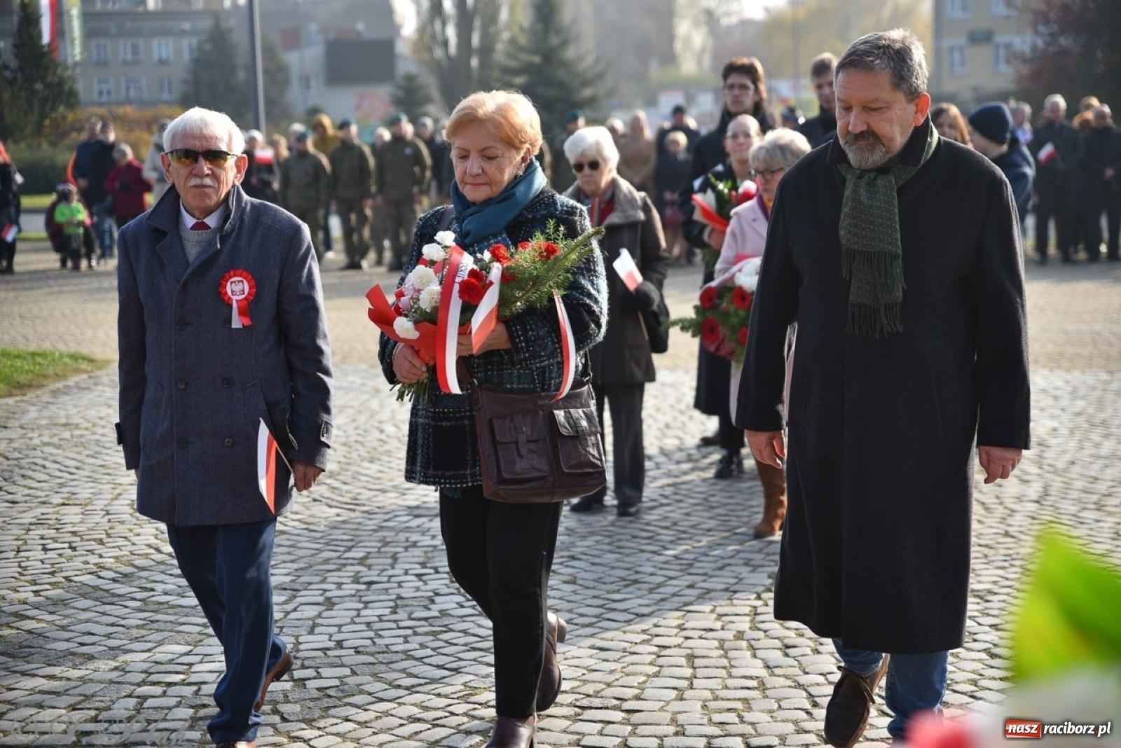 Zdjęcie w galerii na portalu naszraciborz.pl: Miejskie uroczystości z okazji Narodowego Święta Niepodległości [FOTO i WIDEO] wiadomości z regionu