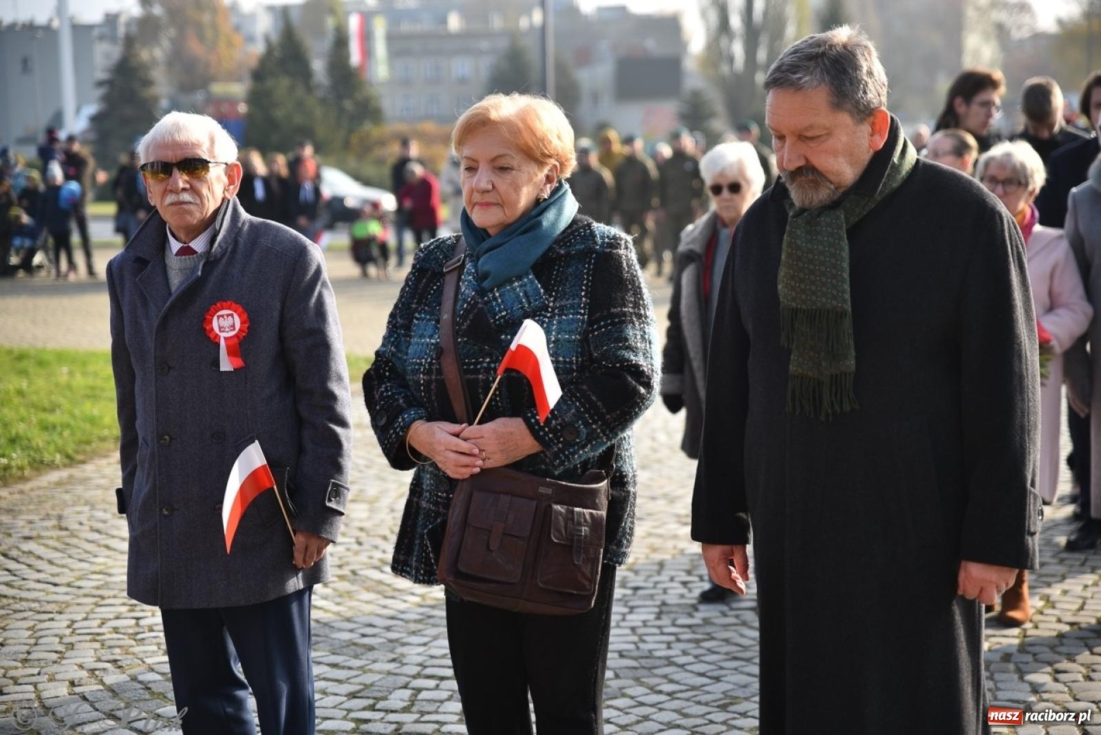 Zdjęcie w galerii na portalu naszraciborz.pl: Miejskie uroczystości z okazji Narodowego Święta Niepodległości [FOTO i WIDEO] wiadomości z regionu