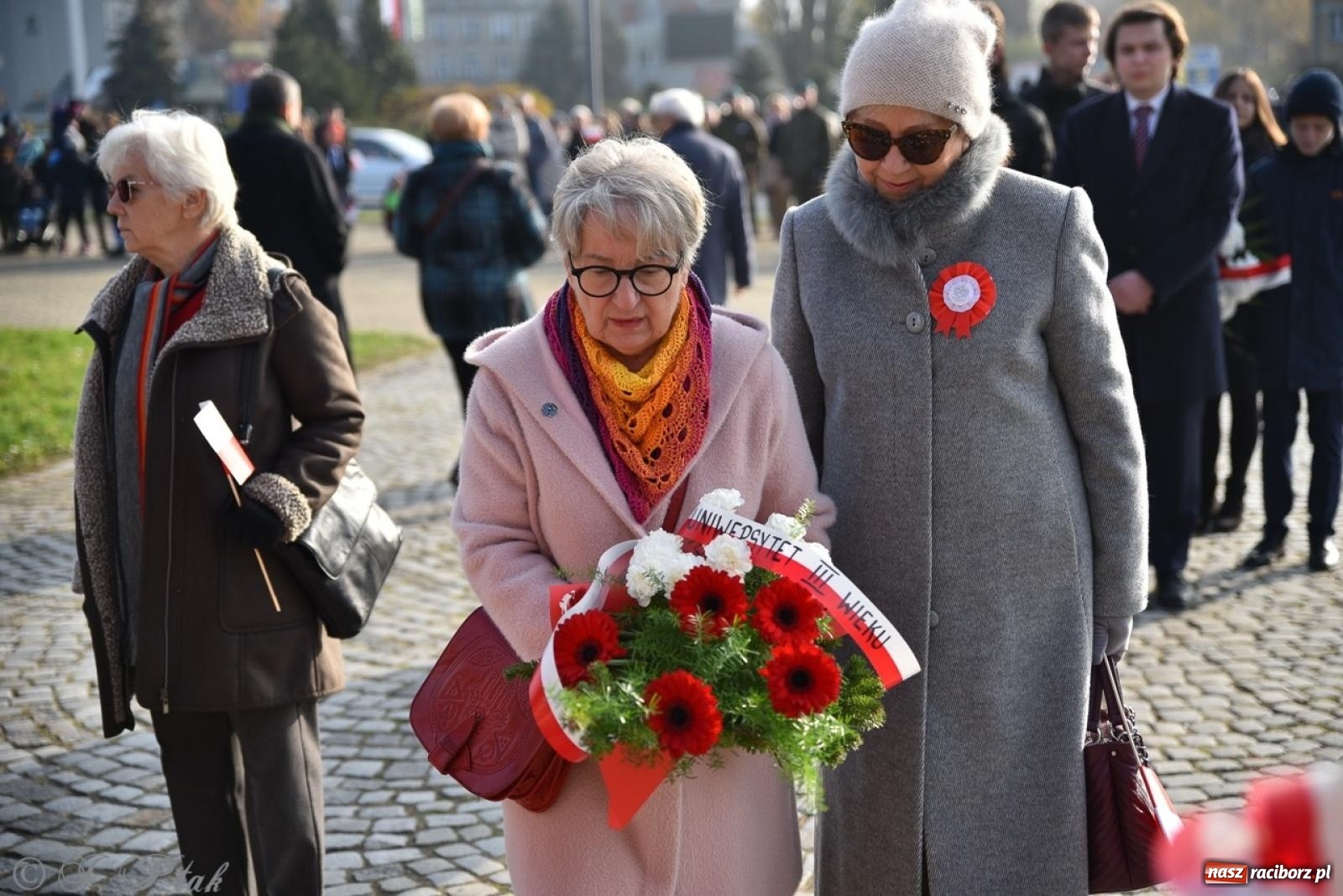 Zdjęcie w galerii na portalu naszraciborz.pl: Miejskie uroczystości z okazji Narodowego Święta Niepodległości [FOTO i WIDEO] wiadomości z regionu