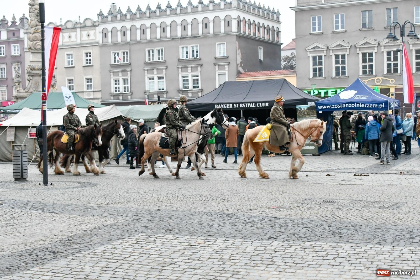Zdjęcie w galerii na portalu naszraciborz.pl: Piknik Niepodległa na raciborskim rynku zgromadził tłumy mieszkańców wiadomości z regionu