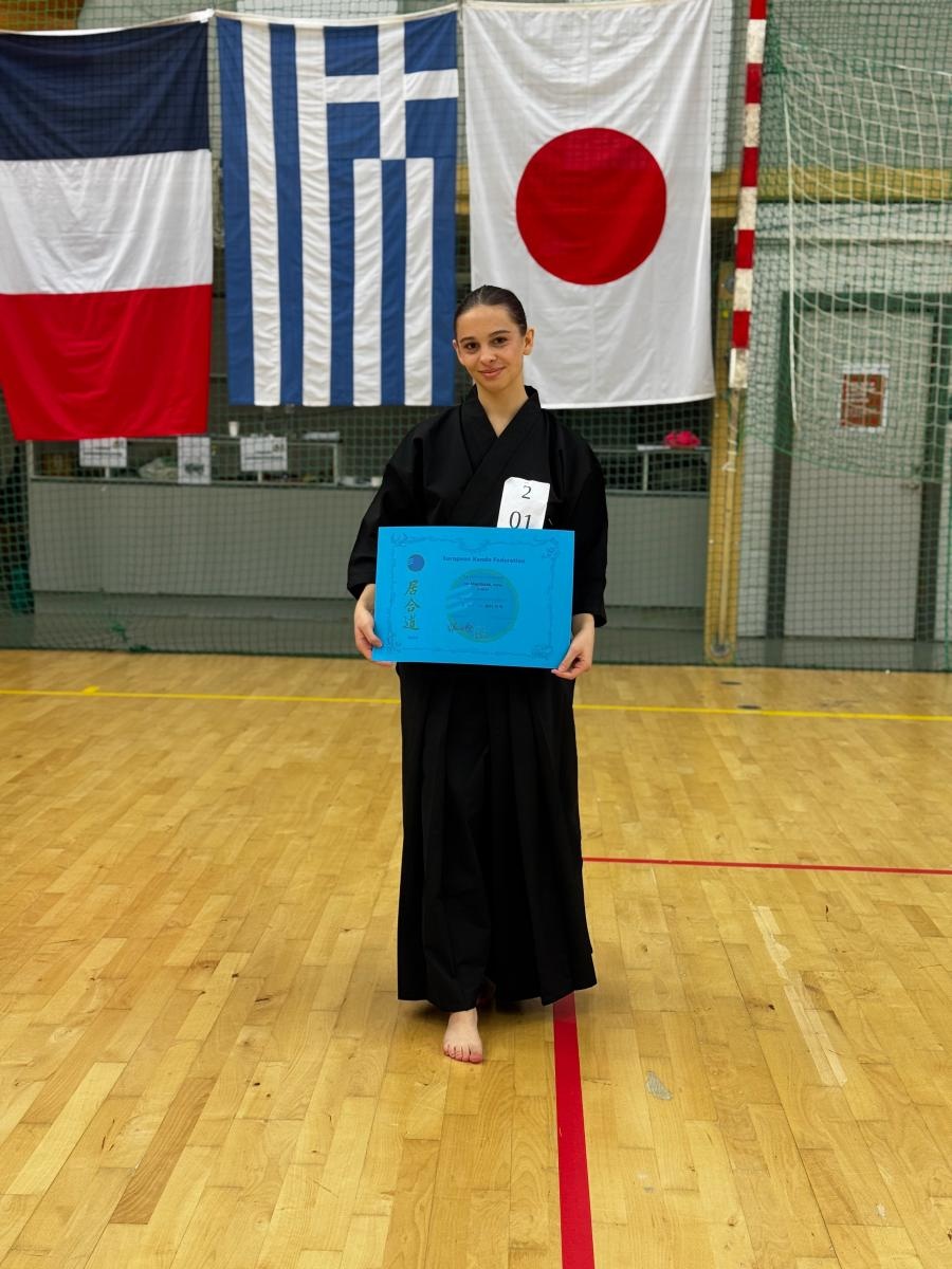 Zdjęcie w galerii na portalu naszraciborz.pl: Sukces raciborzan na XXXI Mistrzostwach Europy Iaido – prestiżowe nagrody dla Anny i Tomasza Majchrzaków! wiadomości z regionu