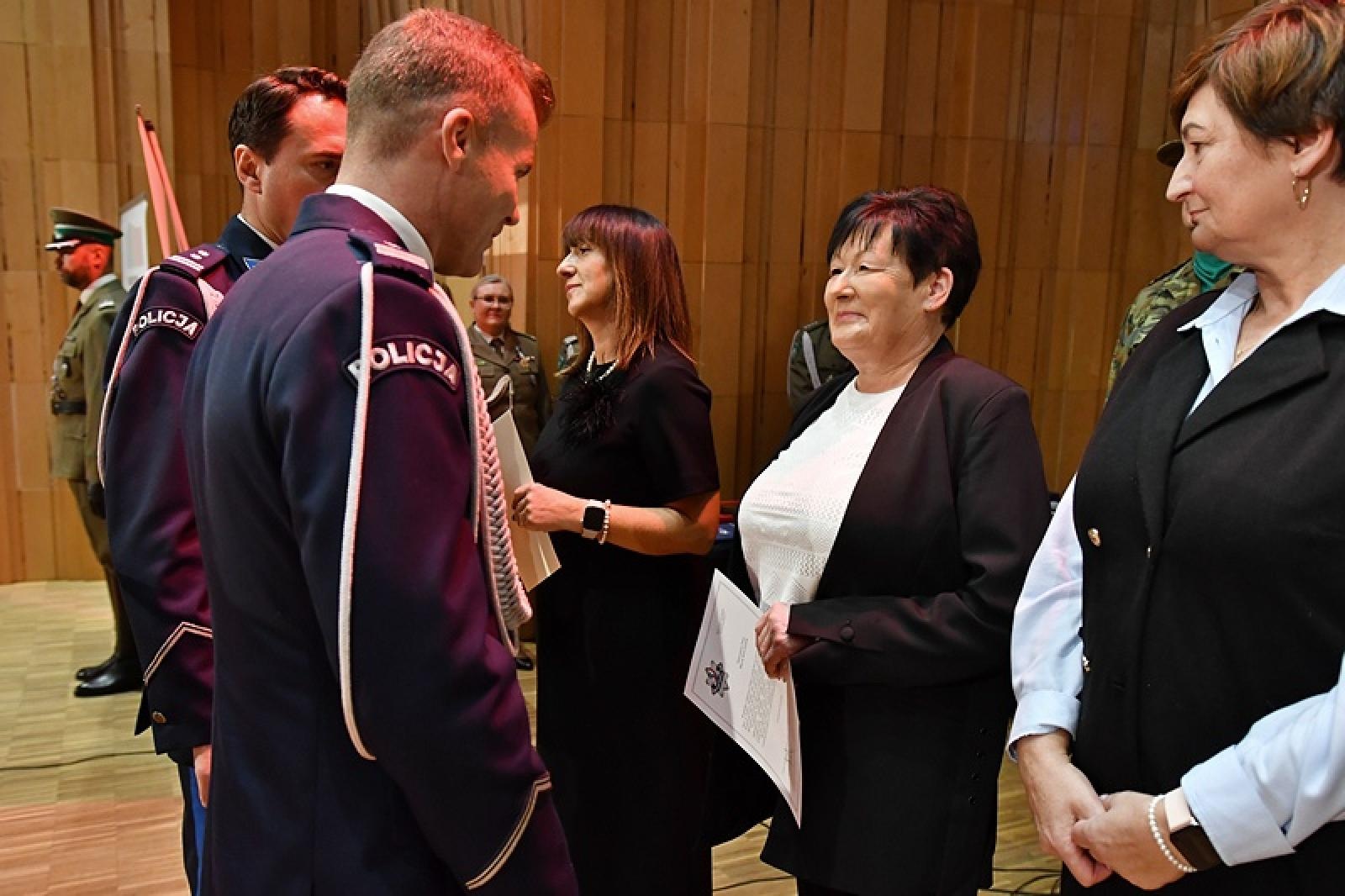 Zdjęcie w galerii na portalu naszraciborz.pl: Uroczystość z okazji Narodowego Święta Niepodległości w Śląskim Oddziale Straży Granicznej wiadomości z regionu