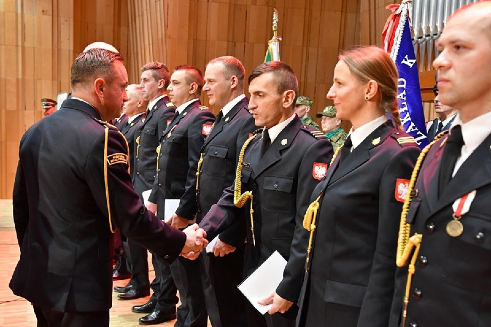 Zdjęcie w galerii na portalu naszraciborz.pl: Uroczystość z okazji Narodowego Święta Niepodległości w Śląskim Oddziale Straży Granicznej wiadomości z regionu