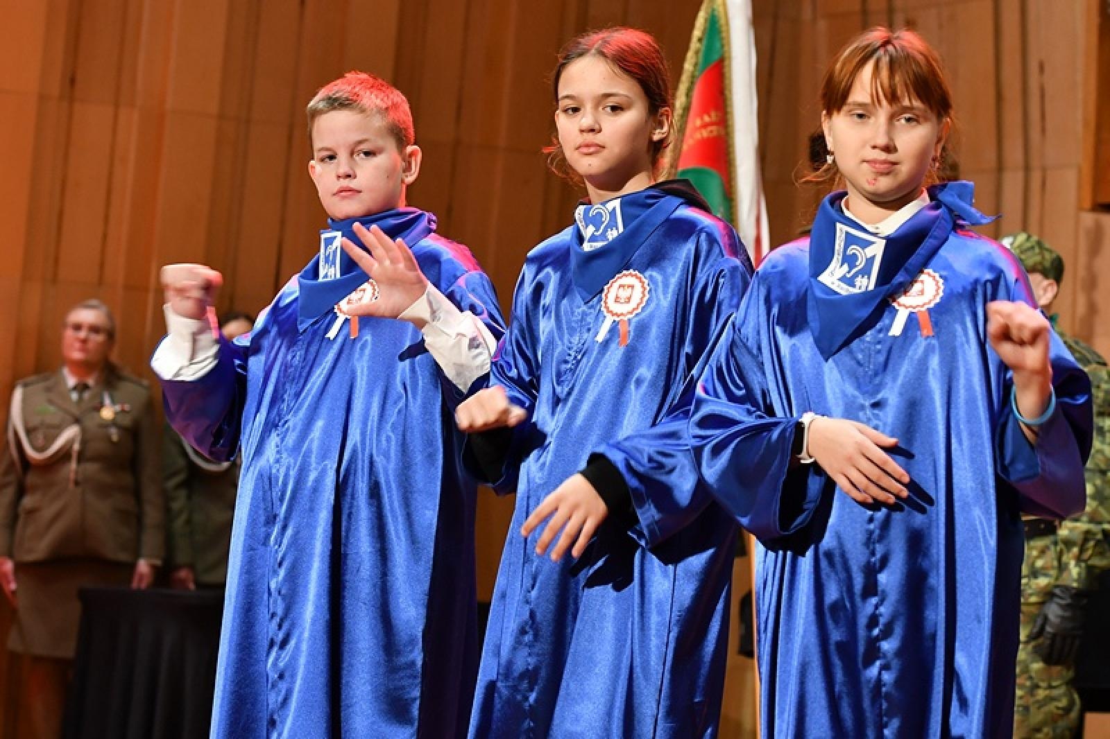 Zdjęcie w galerii na portalu naszraciborz.pl: Uroczystość z okazji Narodowego Święta Niepodległości w Śląskim Oddziale Straży Granicznej wiadomości z regionu