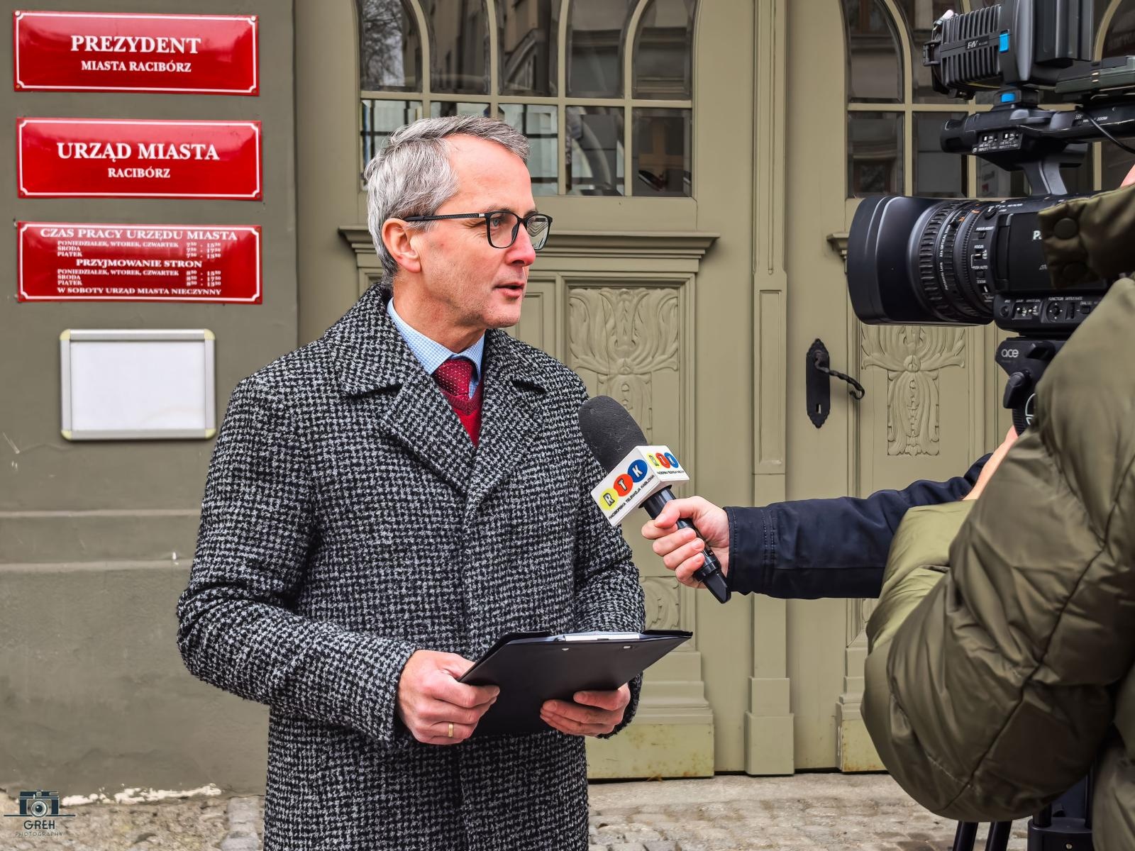 Zdjęcie w galerii na portalu naszraciborz.pl: D. Polowy: Zachowanie Jacka Wojciechowicza jest niegodne zaszczytnej funkcji prezydenta [WIDEO] wiadomości z regionu
